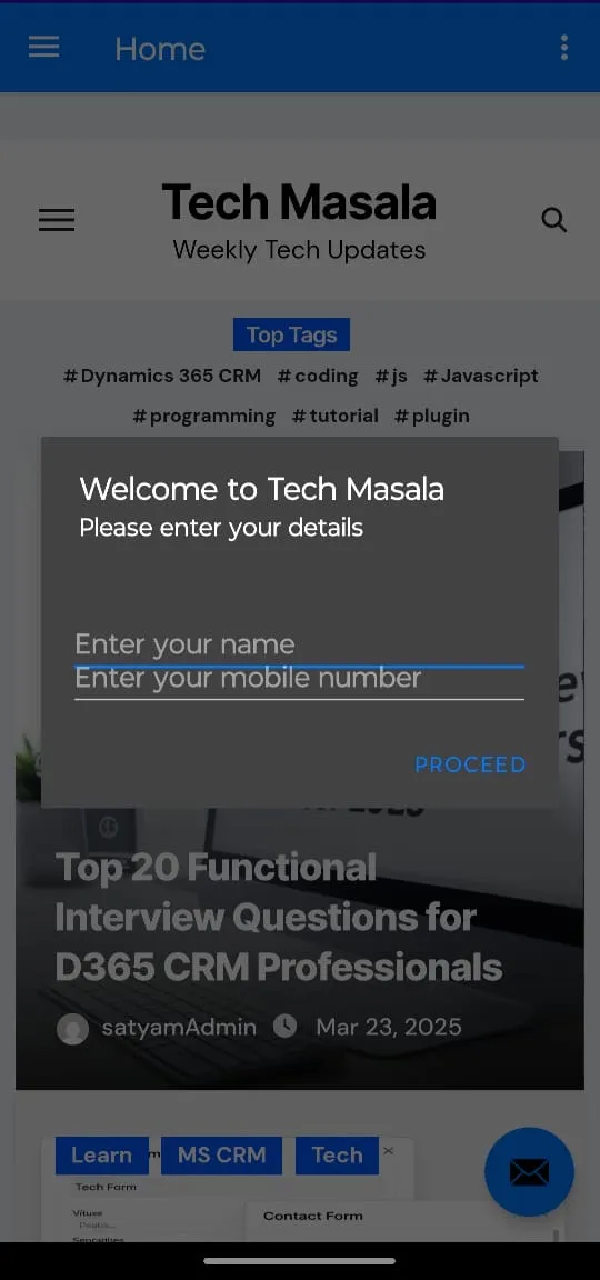 Tech Masala: Learn D365 CRM | Indus Appstore | Screenshot