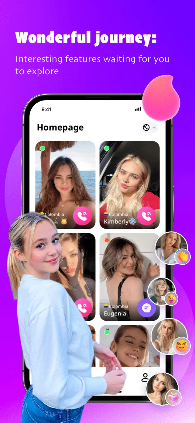 Emma - Video chat & Meet | Indus Appstore | Screenshot
