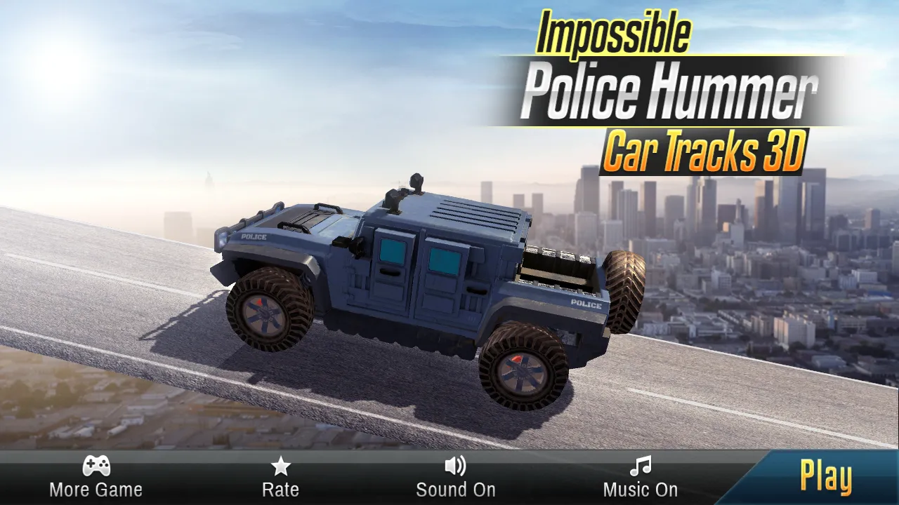 Impossible Ramp Hummer Car 3D | Indus Appstore | Screenshot