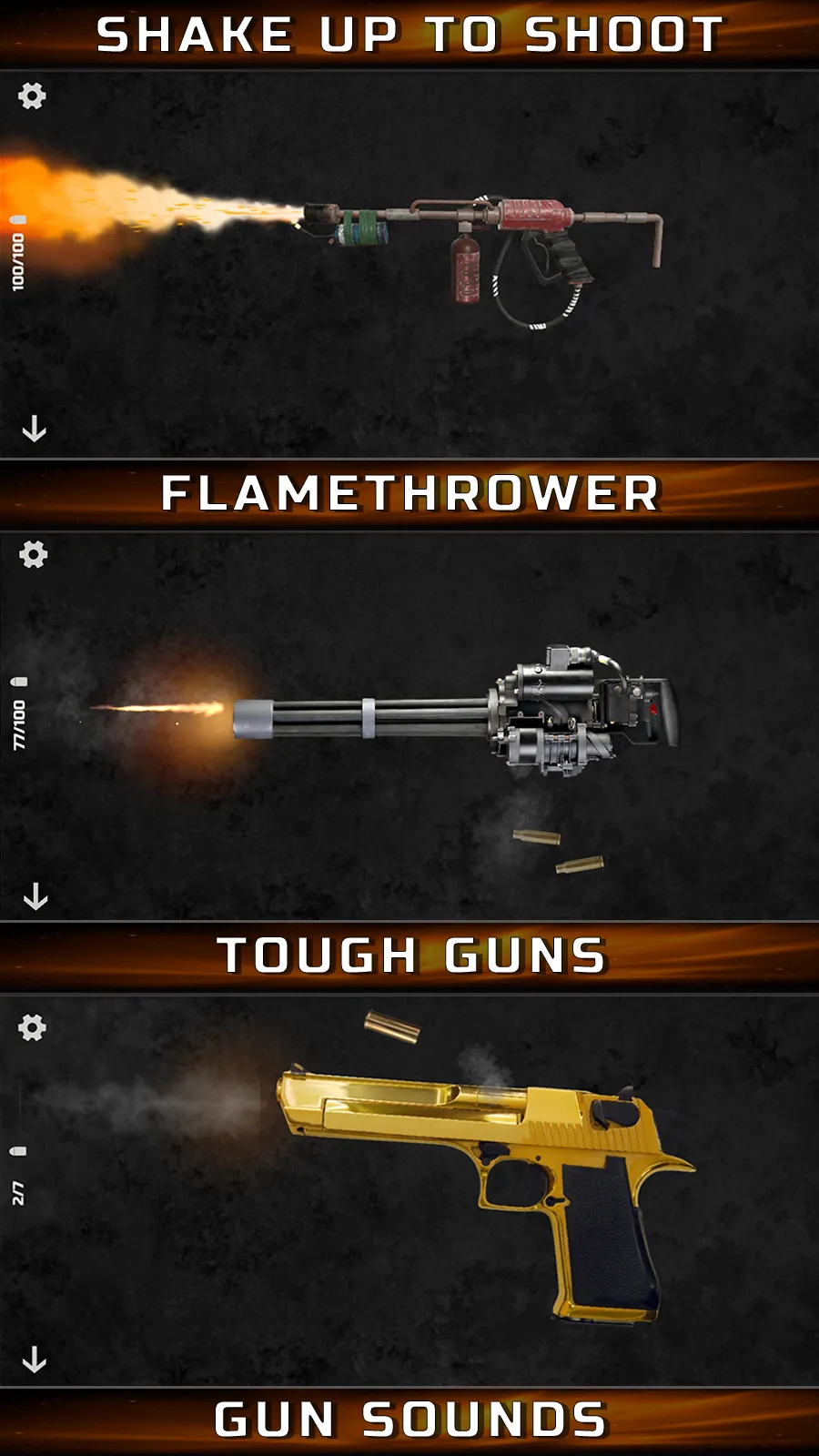 Gun Sounds: Tough Guns | Indus Appstore | Screenshot