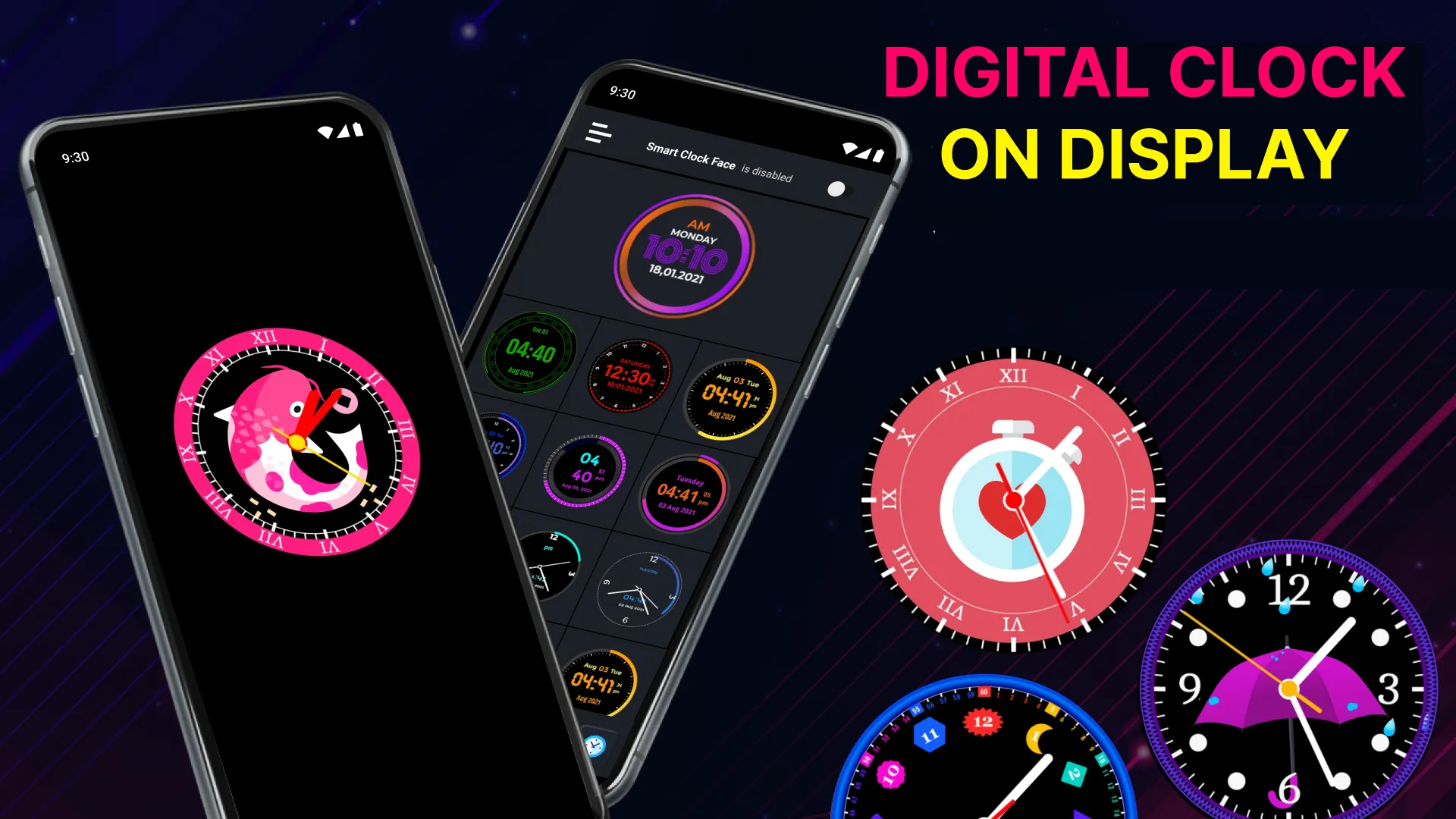 Neon Digital Clock | Indus Appstore | Screenshot