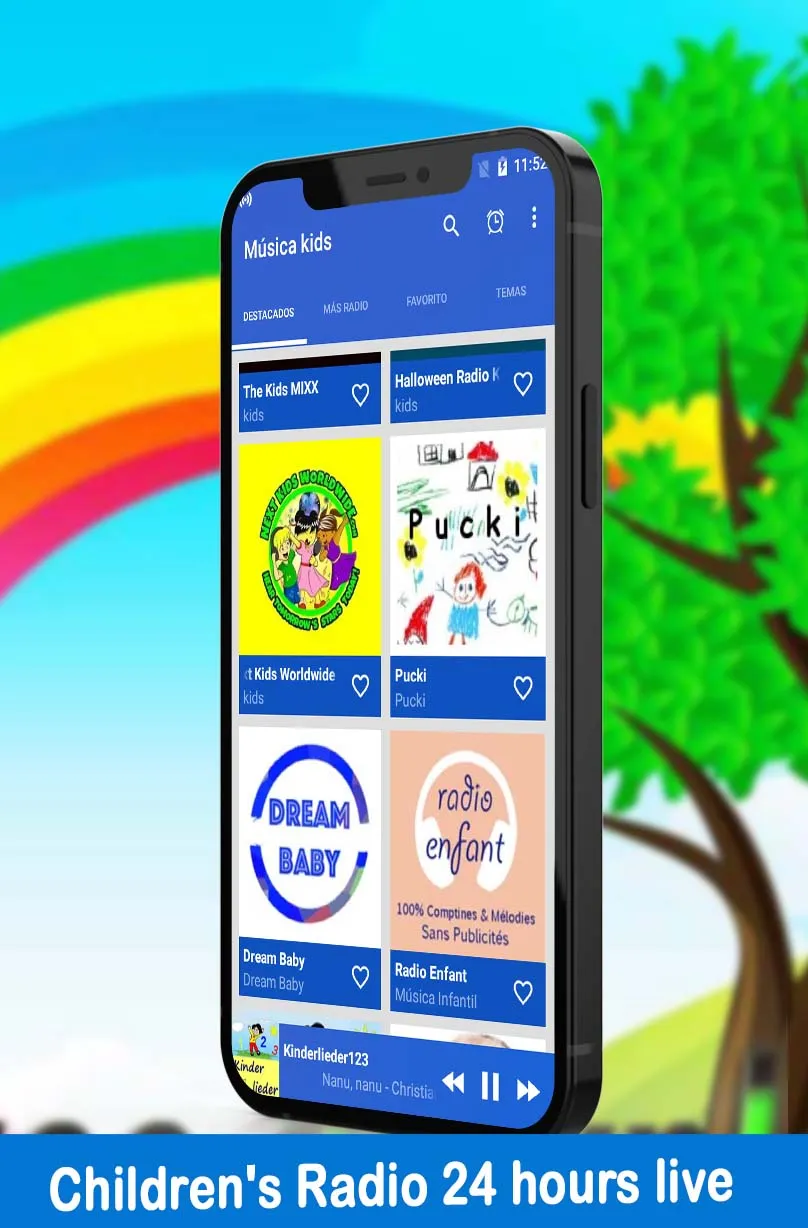 Radio Infantil en Español | Indus Appstore | Screenshot