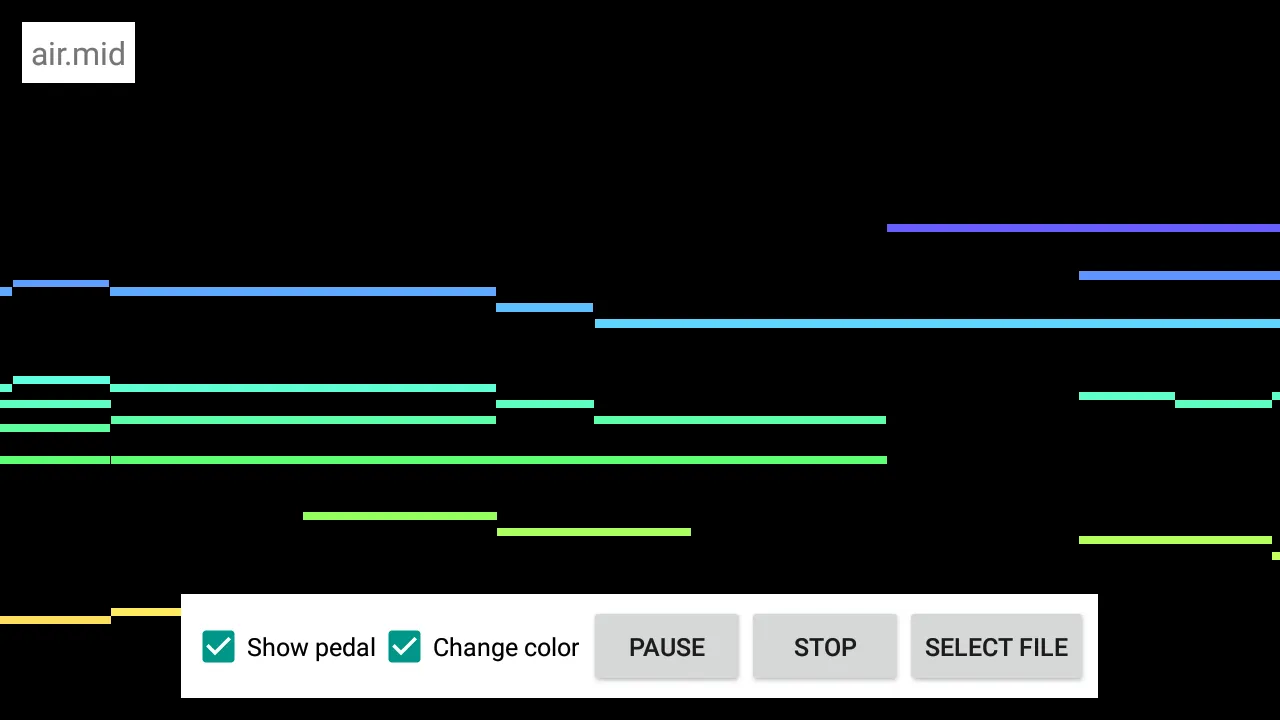 USB Midi Visualizer | Indus Appstore | Screenshot