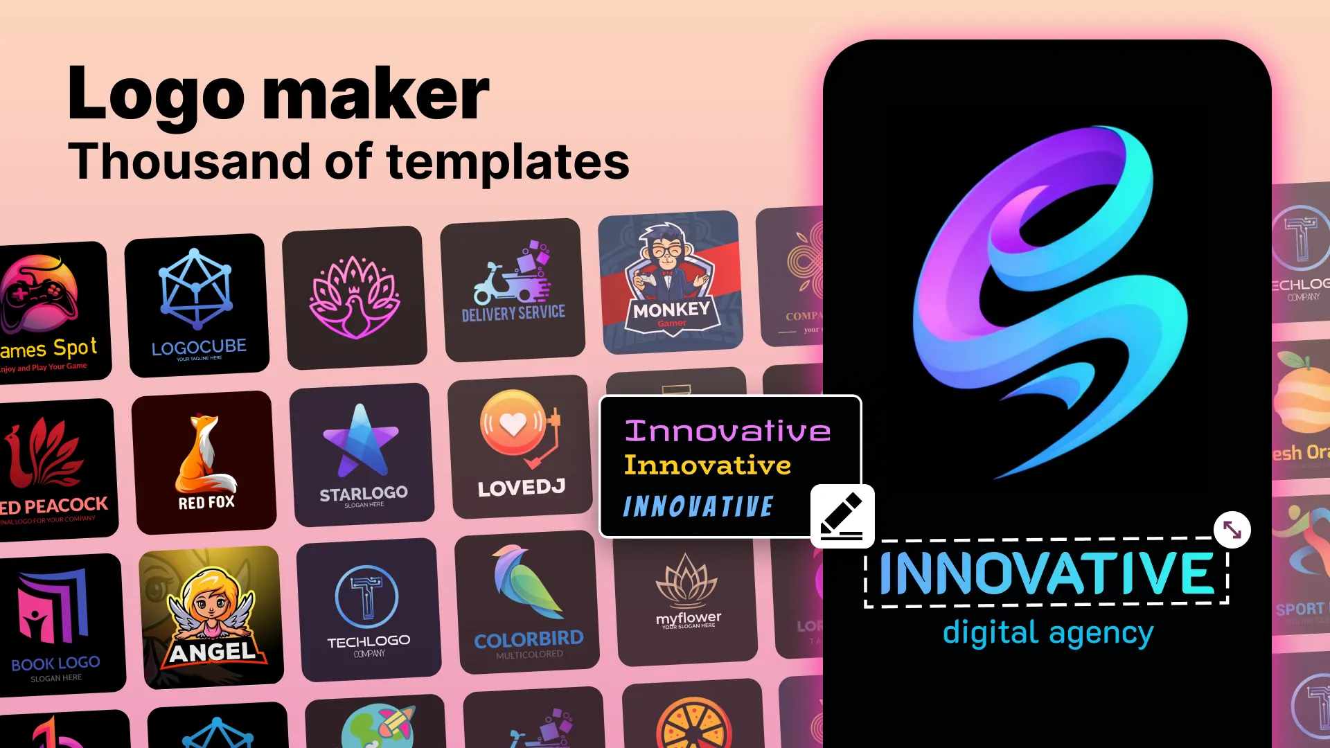 Logo Maker : Graphic Designer | Indus Appstore | Screenshot