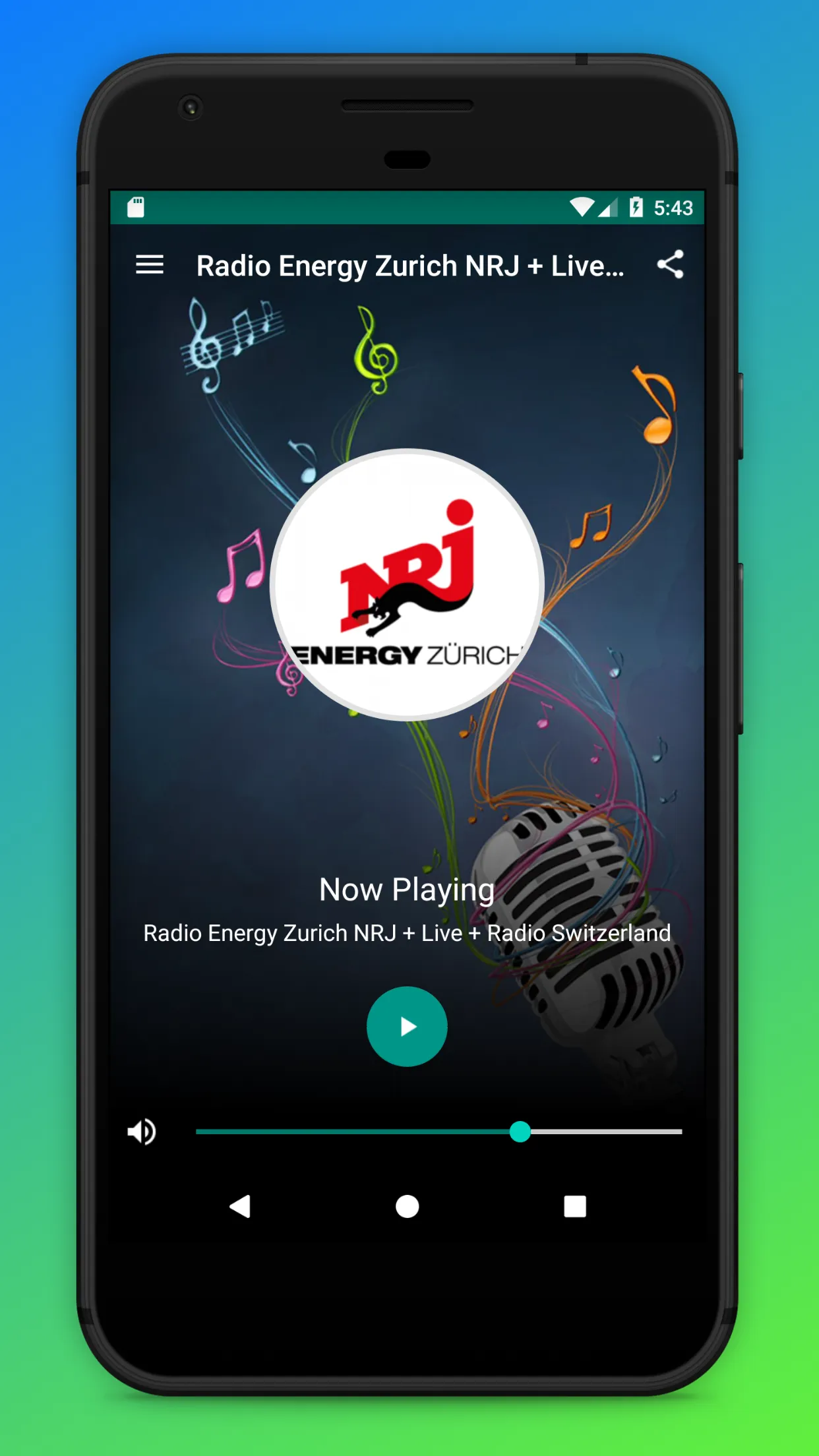 Radio Energy Zürich NRJ FM App | Indus Appstore | Screenshot