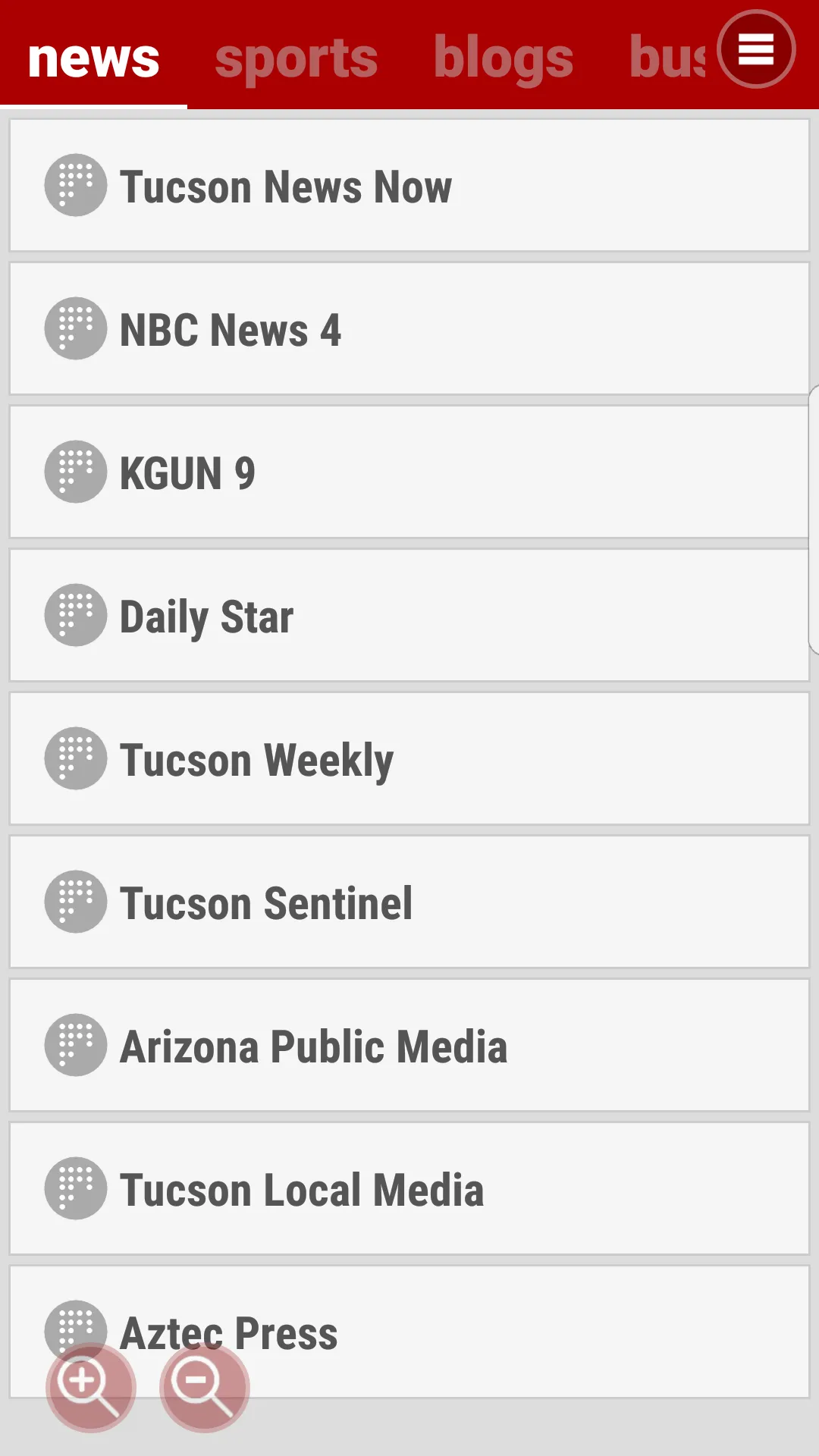 My Tucson - News from Tucson | Indus Appstore | Screenshot