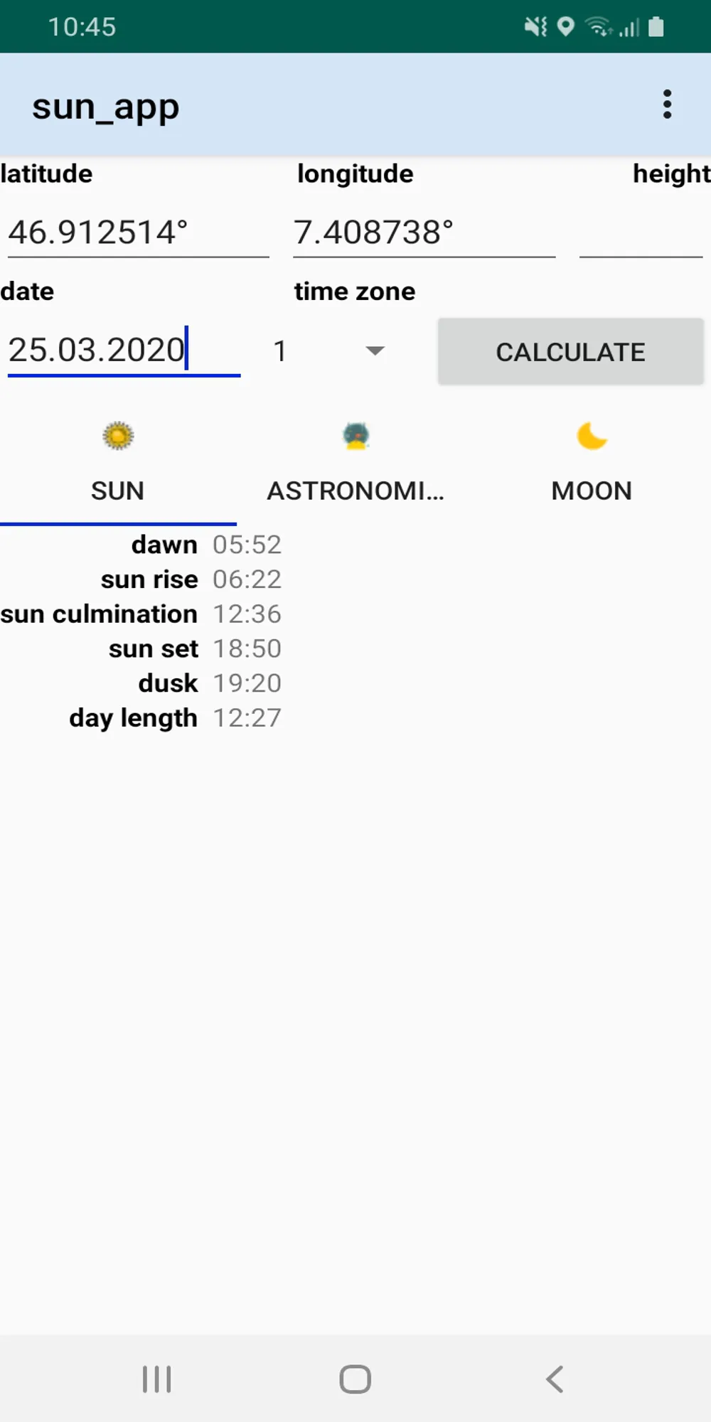 sun_app | Indus Appstore | Screenshot