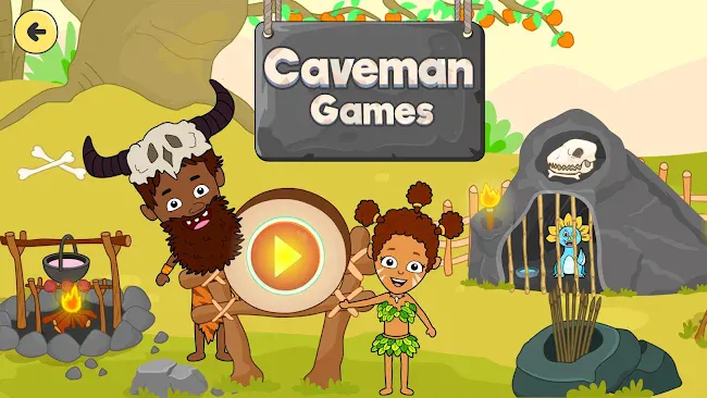 Caveman Games World for Kids | Indus Appstore | Screenshot