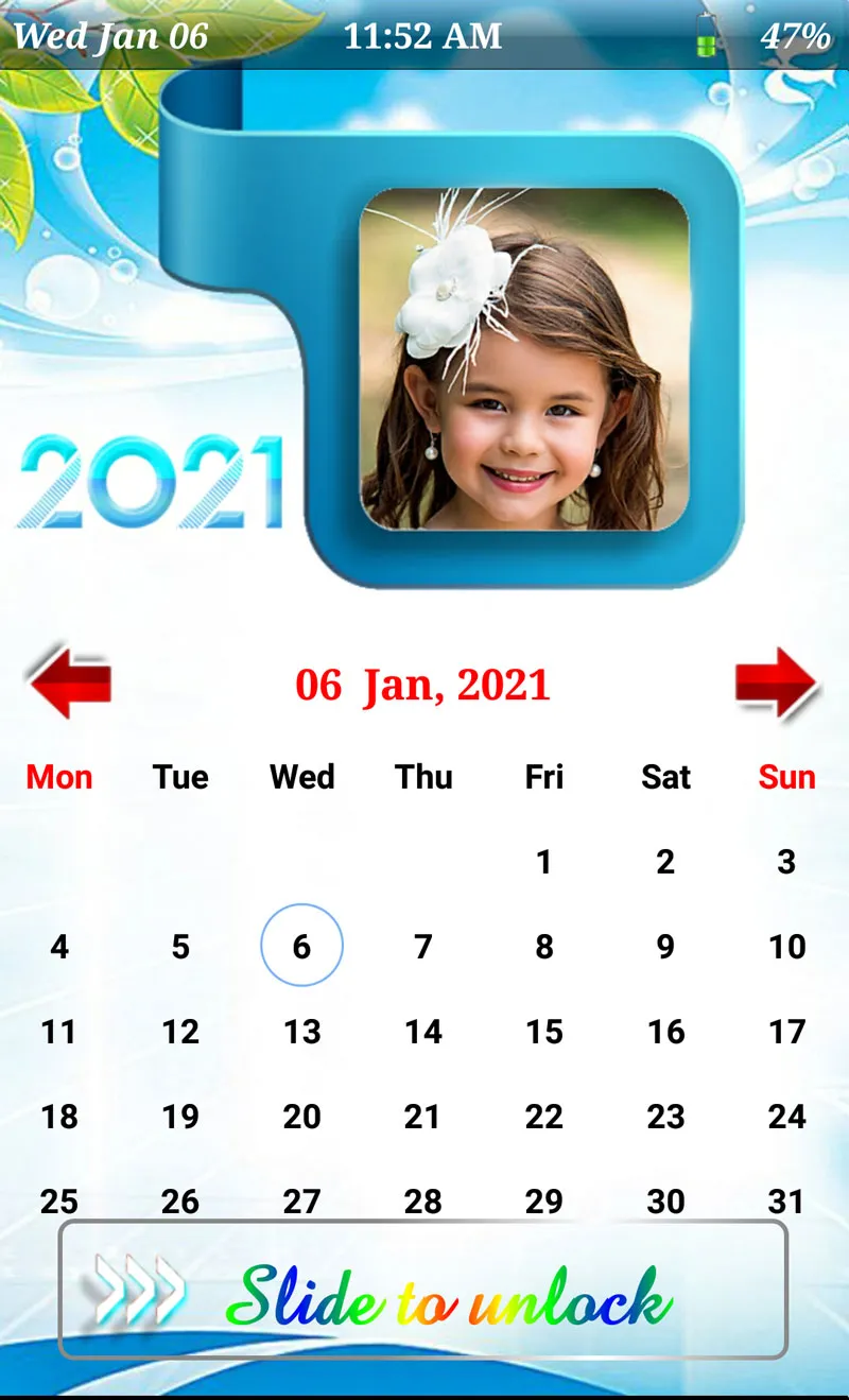 My Calendar Photo Frame | Indus Appstore | Screenshot