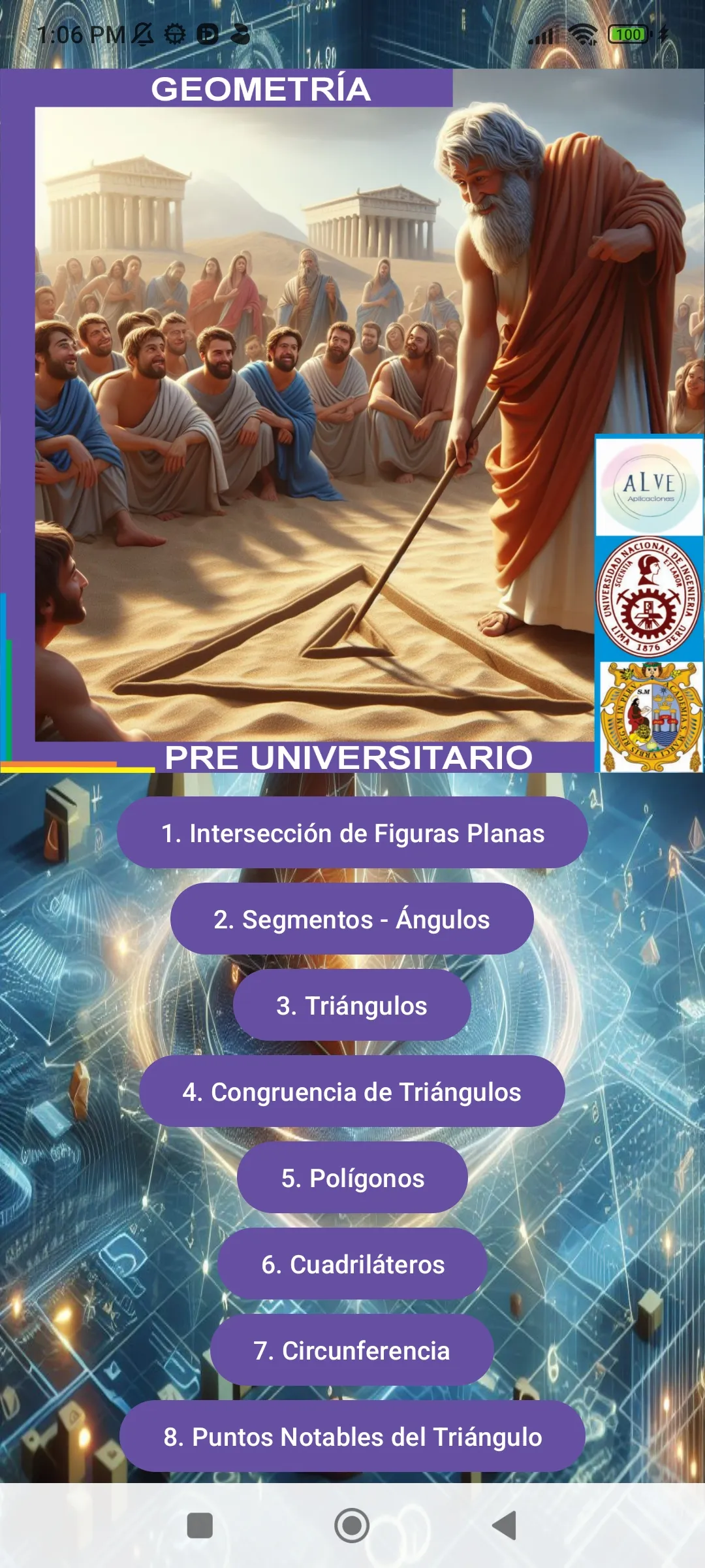 Geometría Preuniversitario | Indus Appstore | Screenshot