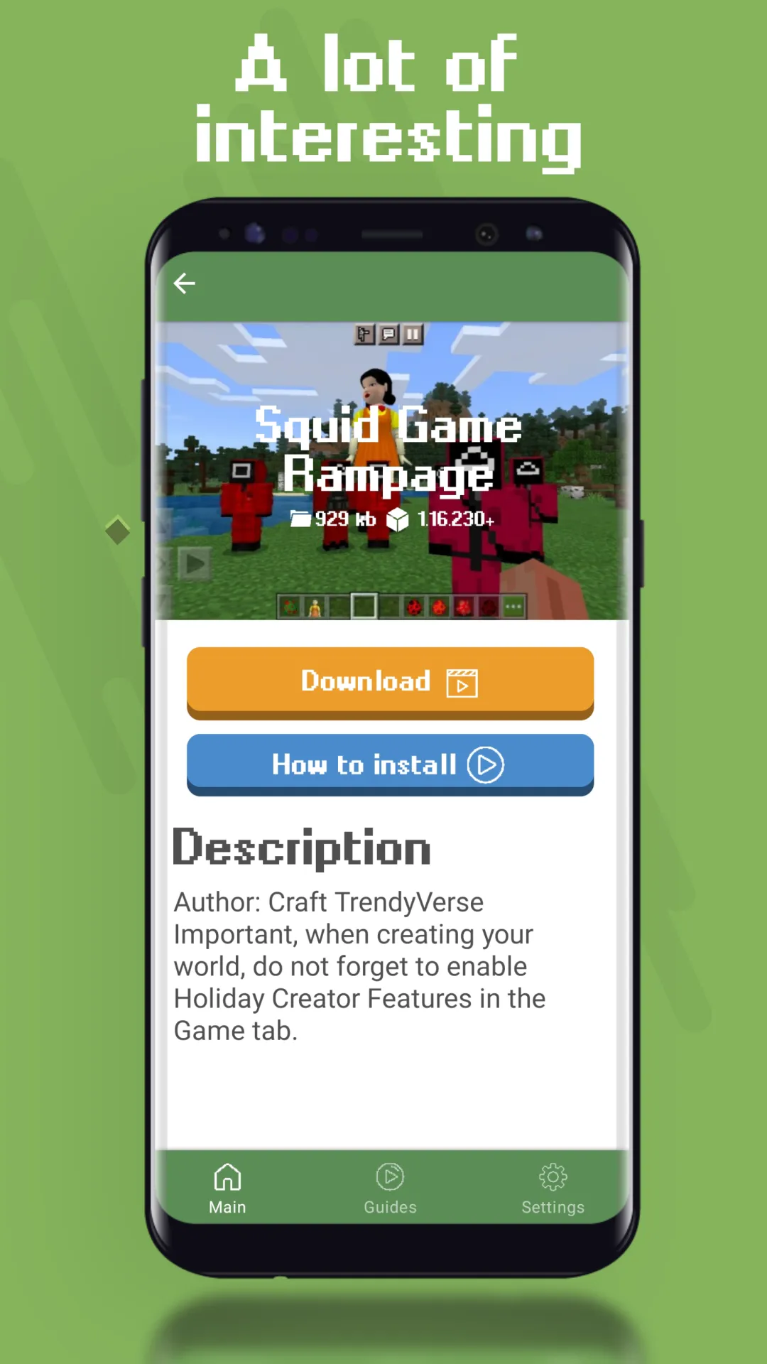 AddMods mods for Minecraft PE | Indus Appstore | Screenshot