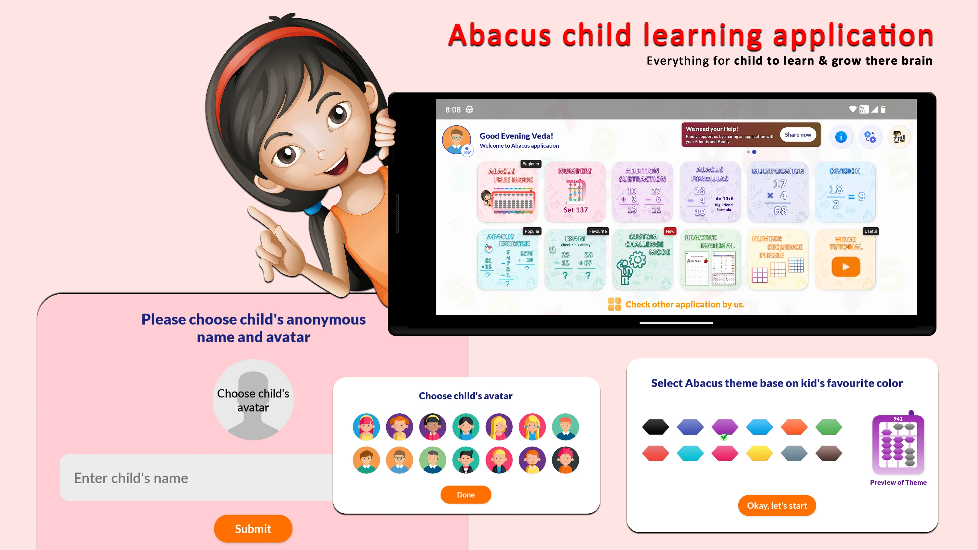 Abacus Child Learning App | Indus Appstore | Screenshot