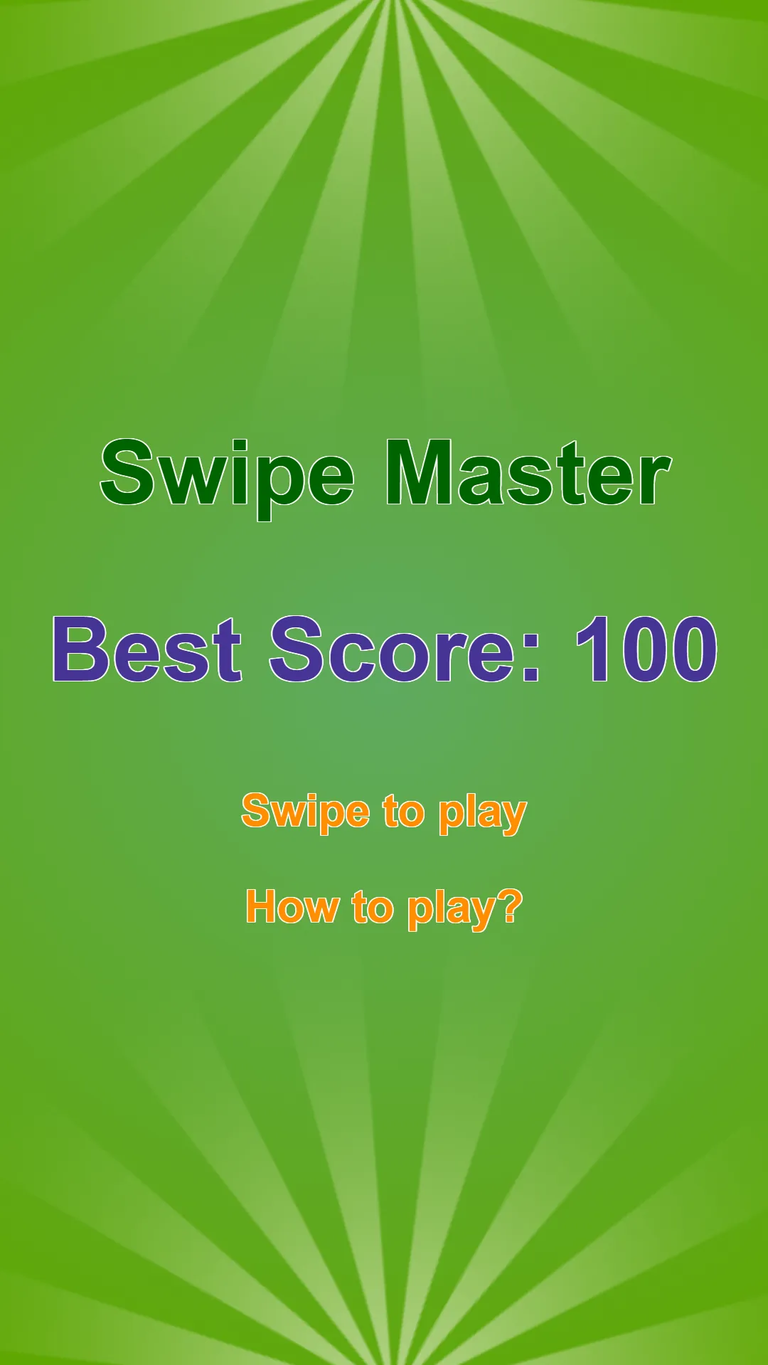 Swipe Master - Reflex test | Indus Appstore | Screenshot