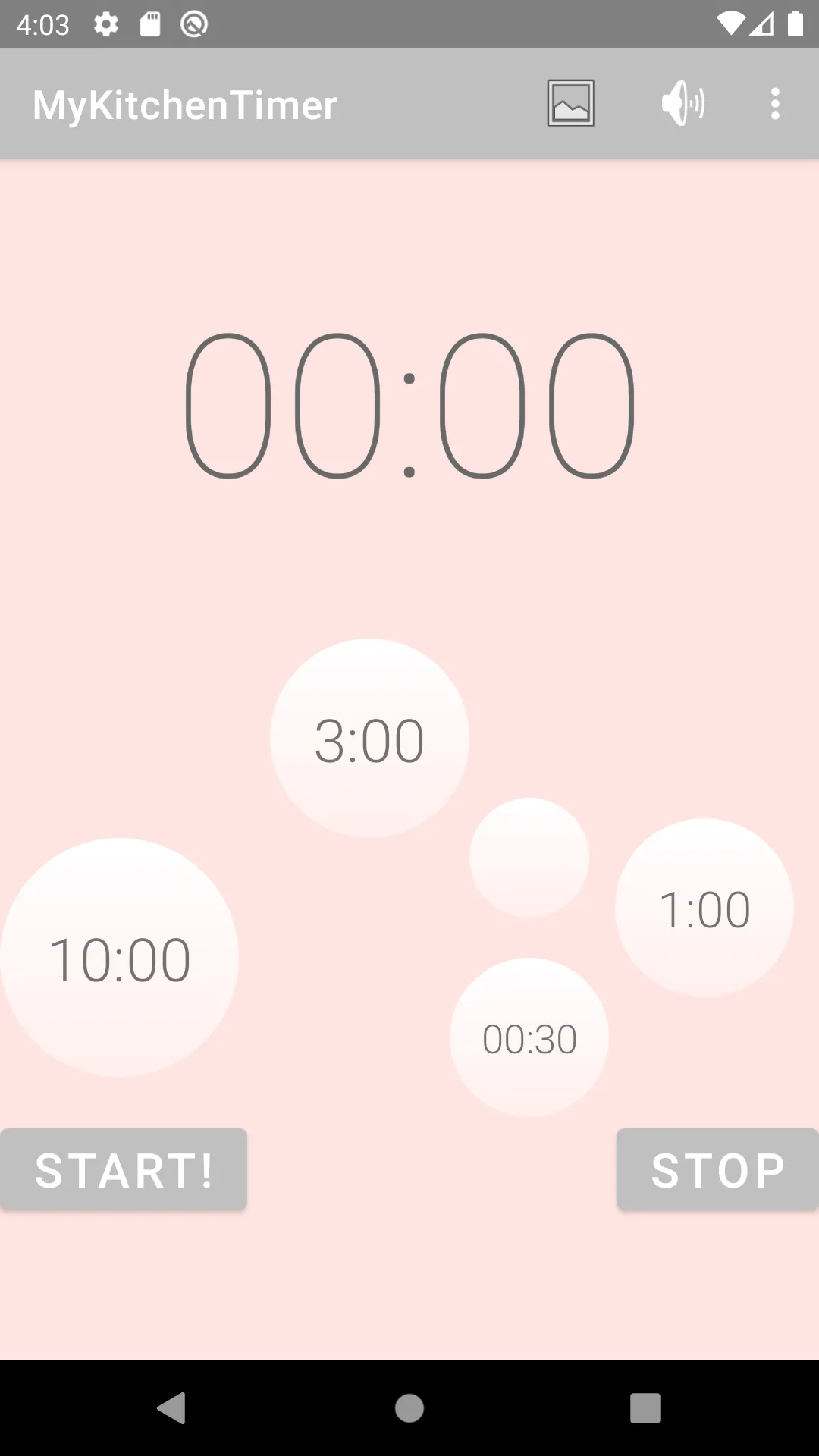 My Kitchen Timer | Indus Appstore | Screenshot