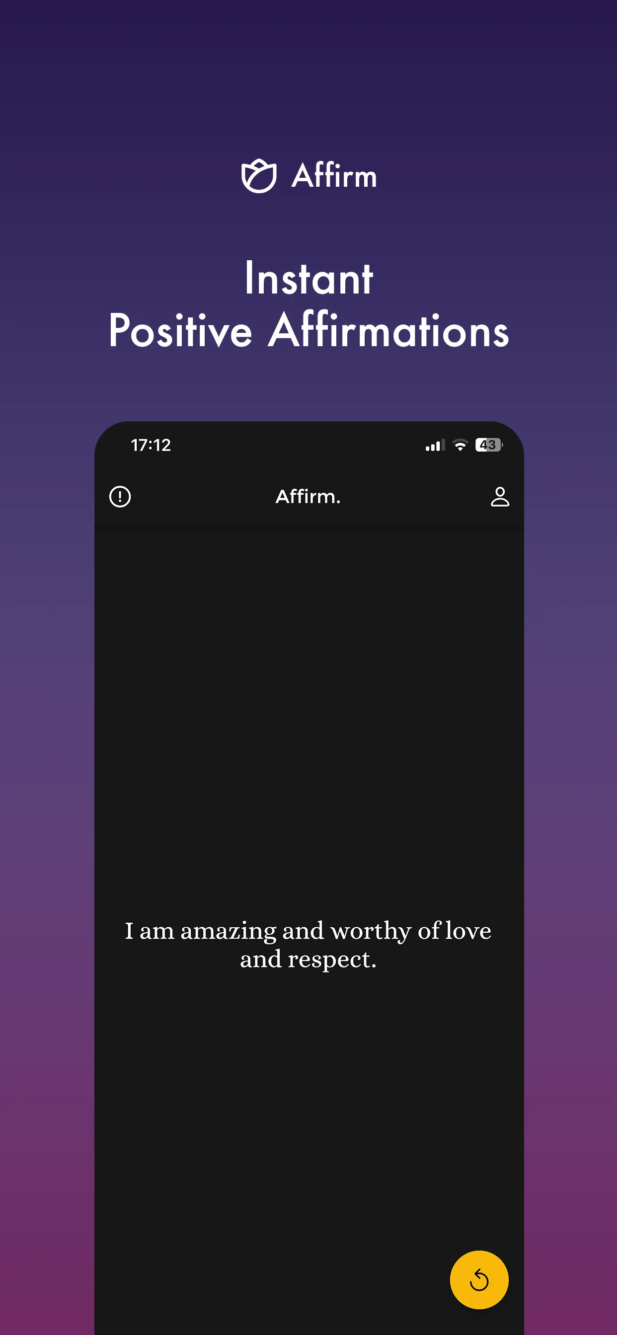 Affirm - Positive Affirmations | Indus Appstore | Screenshot