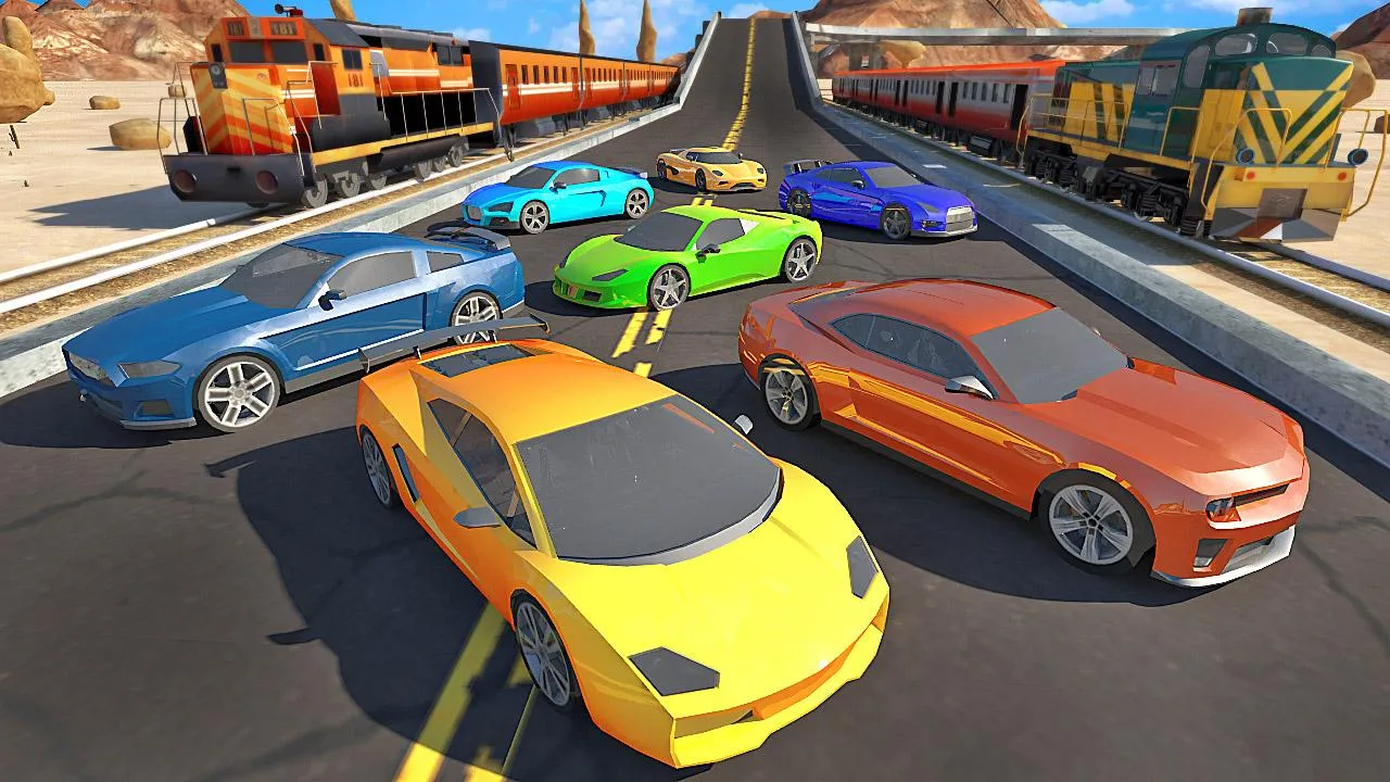 Trains vs. Cars | Indus Appstore | Screenshot