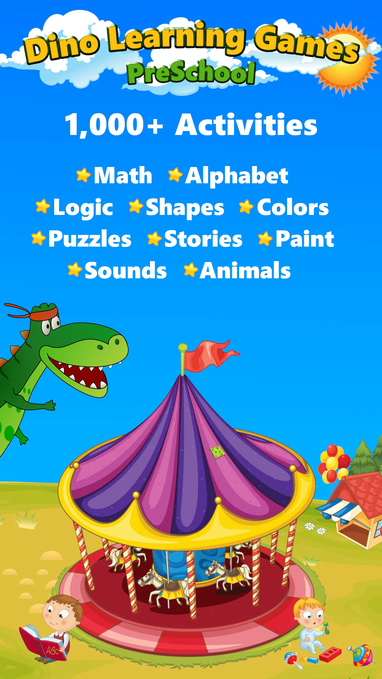 Dino Preschool Learning Games | Indus Appstore | Screenshot