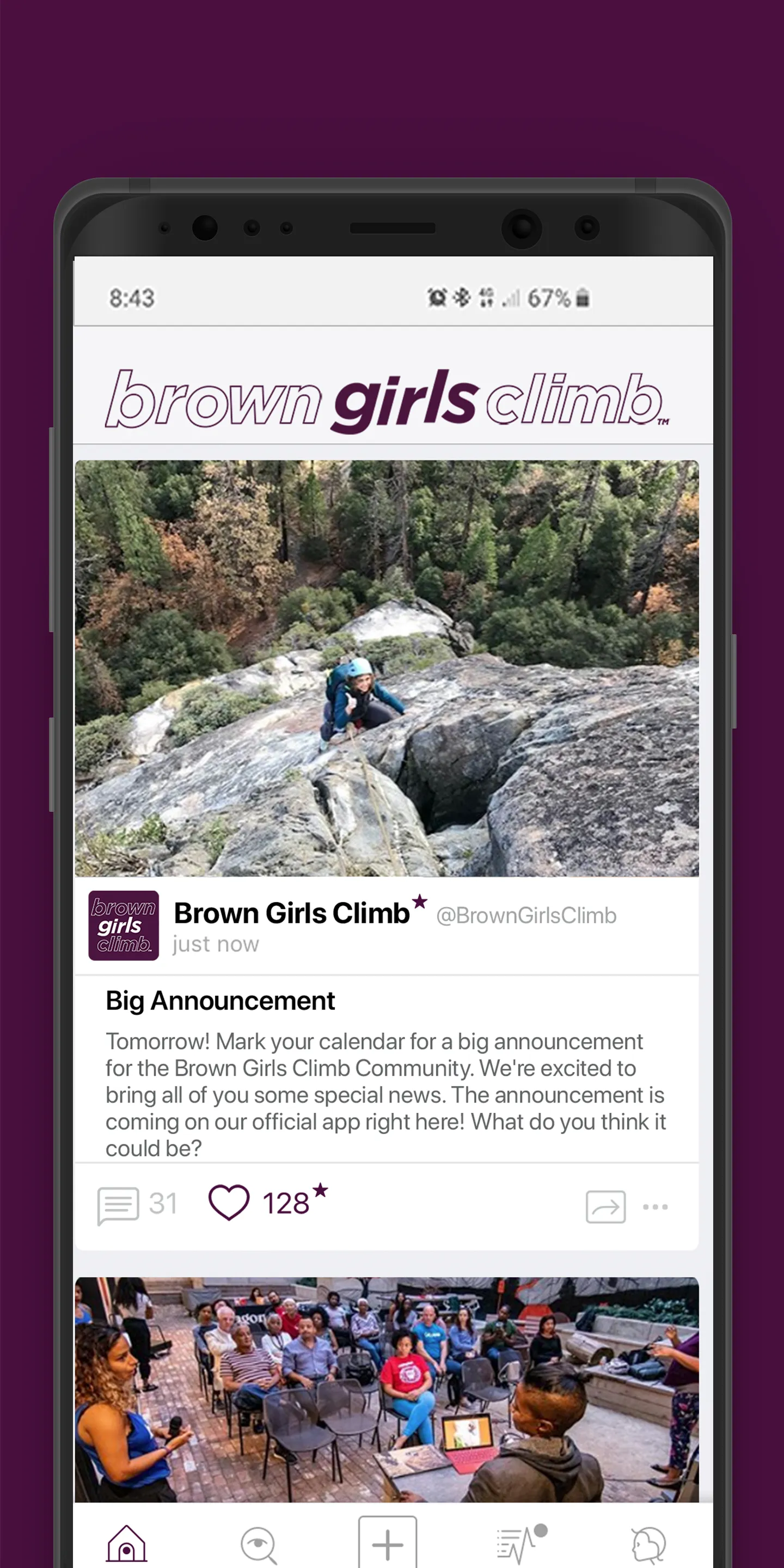 Brown Girls Climb | Indus Appstore | Screenshot