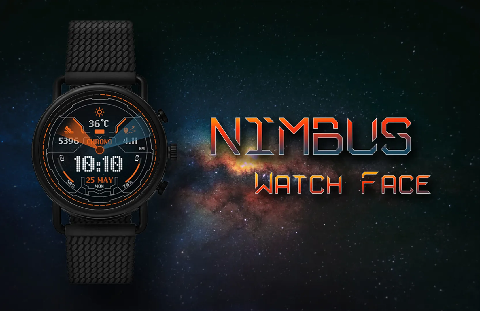 Nimbus Watch Face | Indus Appstore | Screenshot