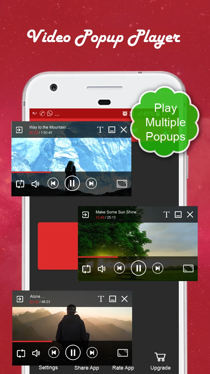 Multiple Video Popup Player | Indus Appstore | Screenshot