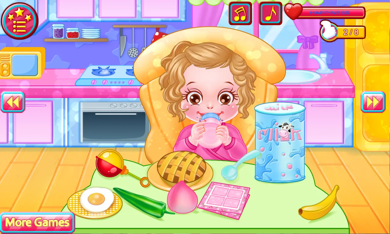 Baby Caring Games with Anna | Indus Appstore | Screenshot