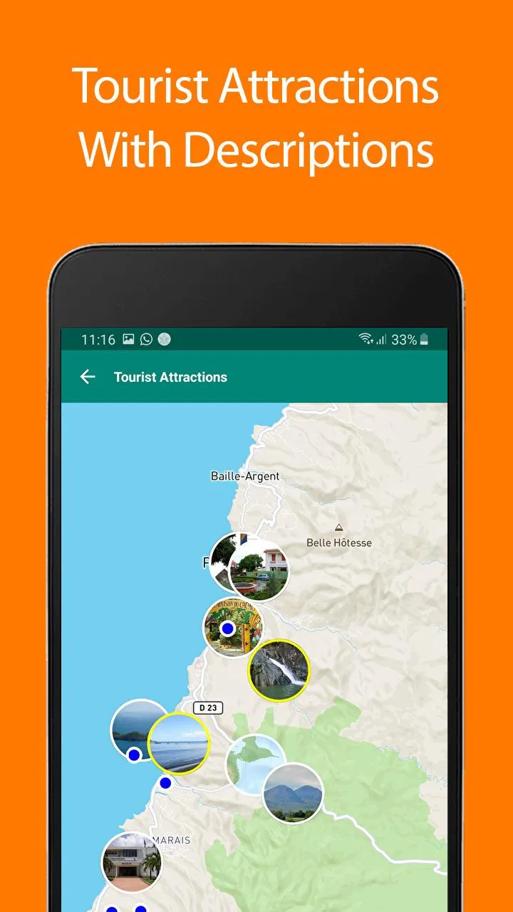 Guadeloupe Offline Map and Tra | Indus Appstore | Screenshot