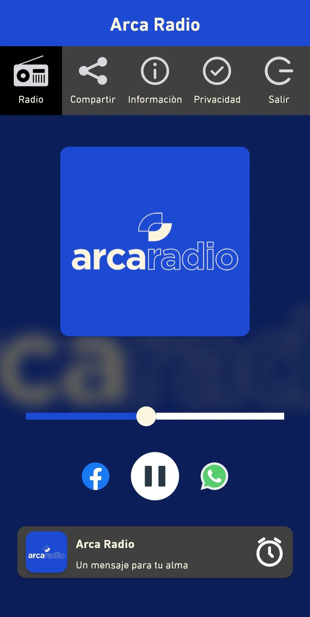 Arca Radio | Indus Appstore | Screenshot