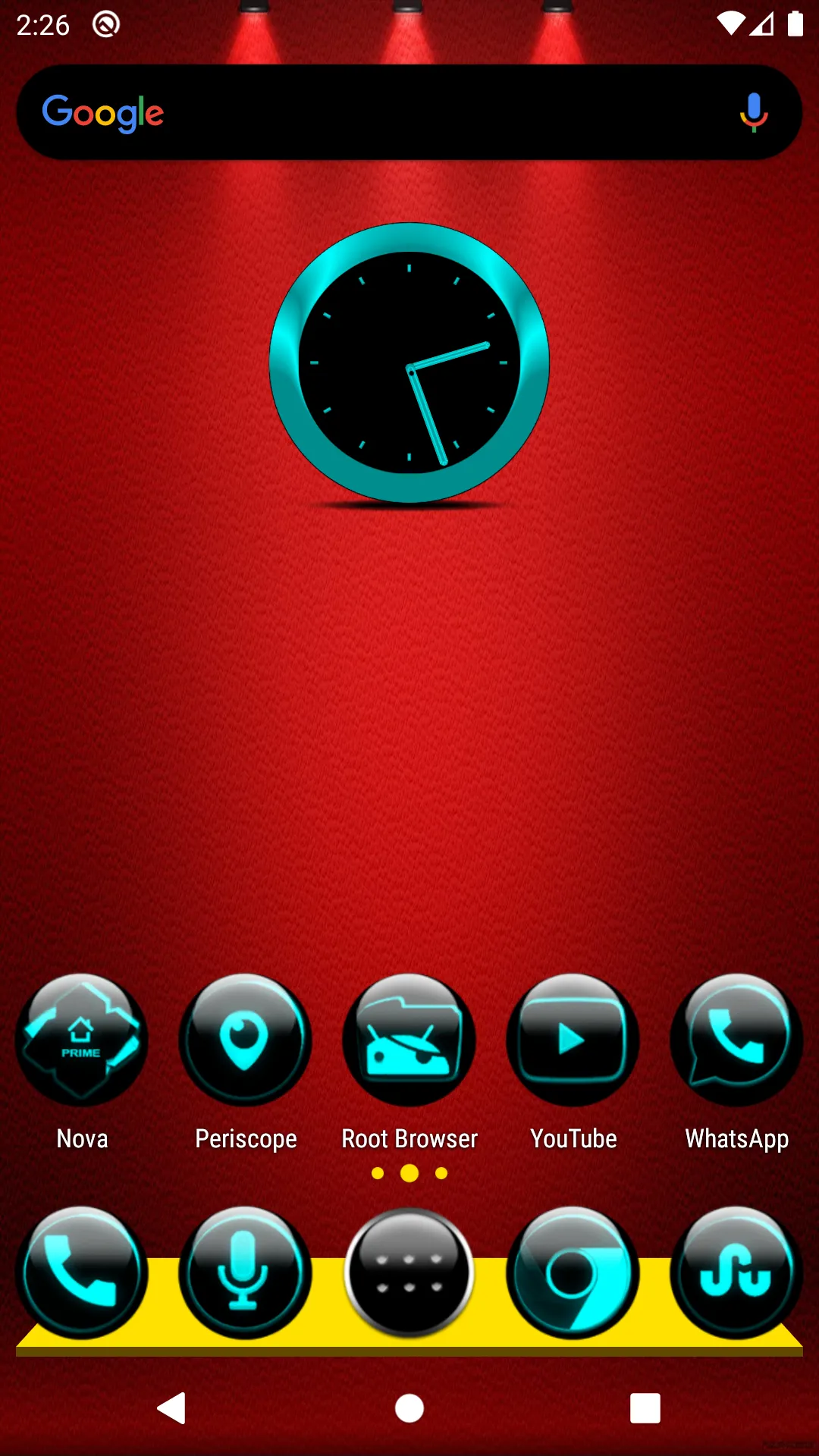 Cyan Glass Orb Icon Pack | Indus Appstore | Screenshot