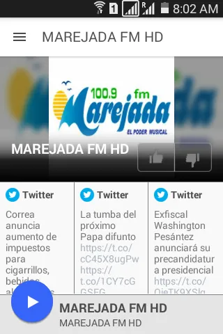 MAREJADA FM HD | Indus Appstore | Screenshot