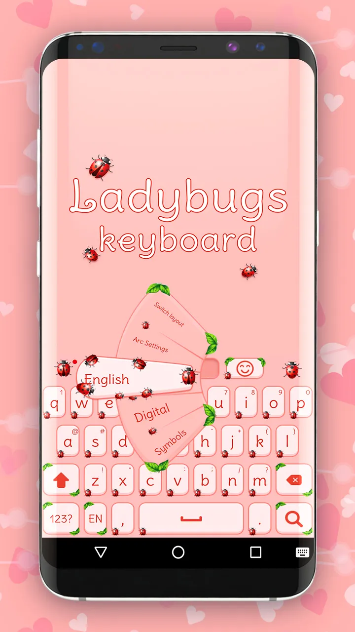 Ladybugs keyboard | Indus Appstore | Screenshot