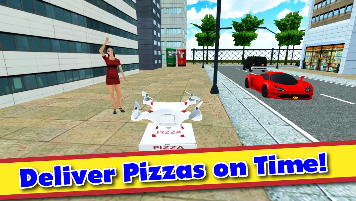 Drone Pizza Delivery 3D | Indus Appstore | Screenshot