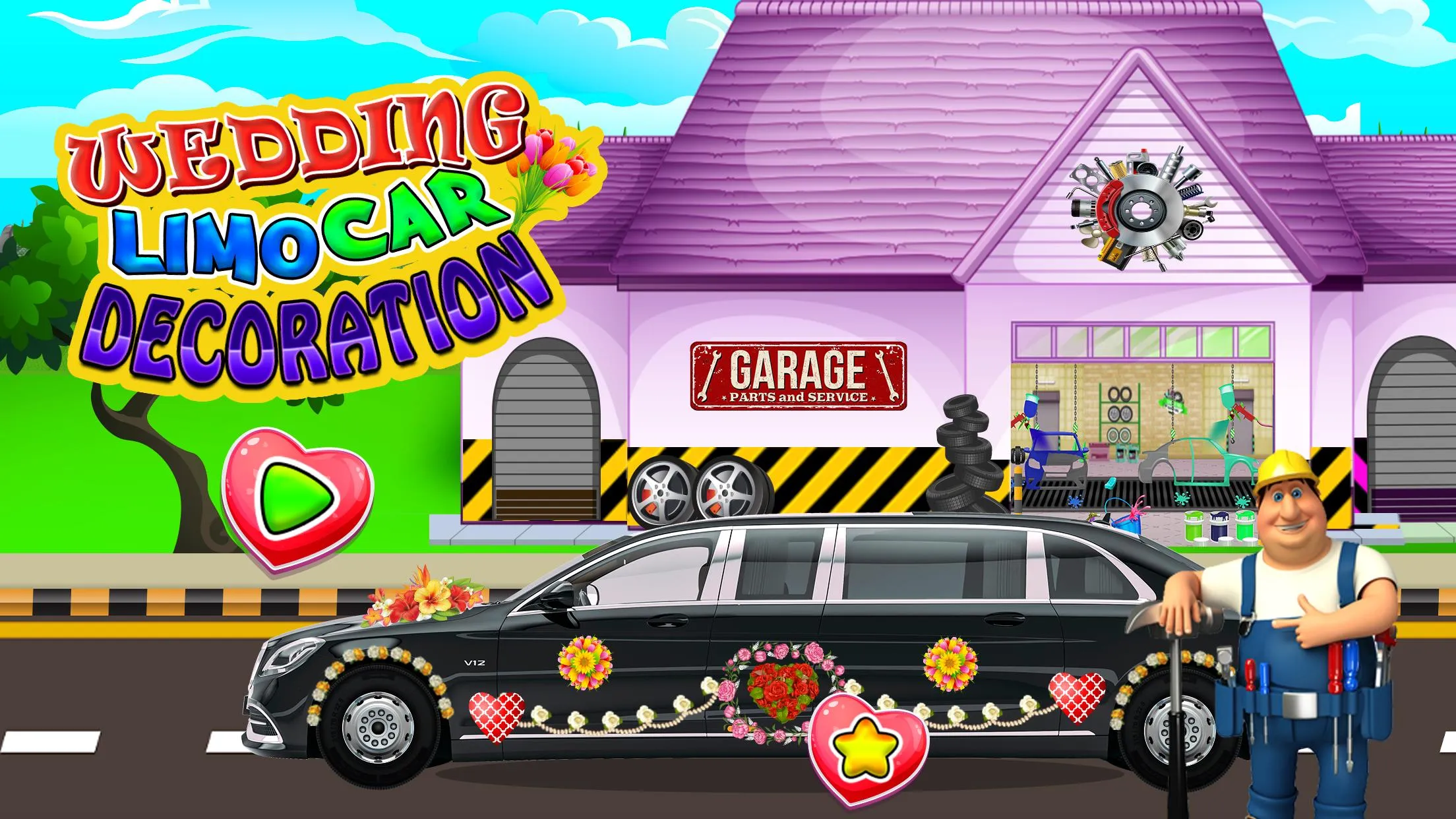 Wedding Limo Car Decoration | Indus Appstore | Screenshot