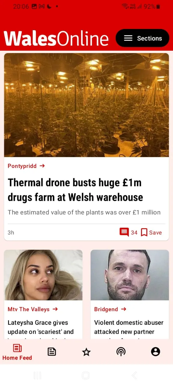 Wales Online | Indus Appstore | Screenshot