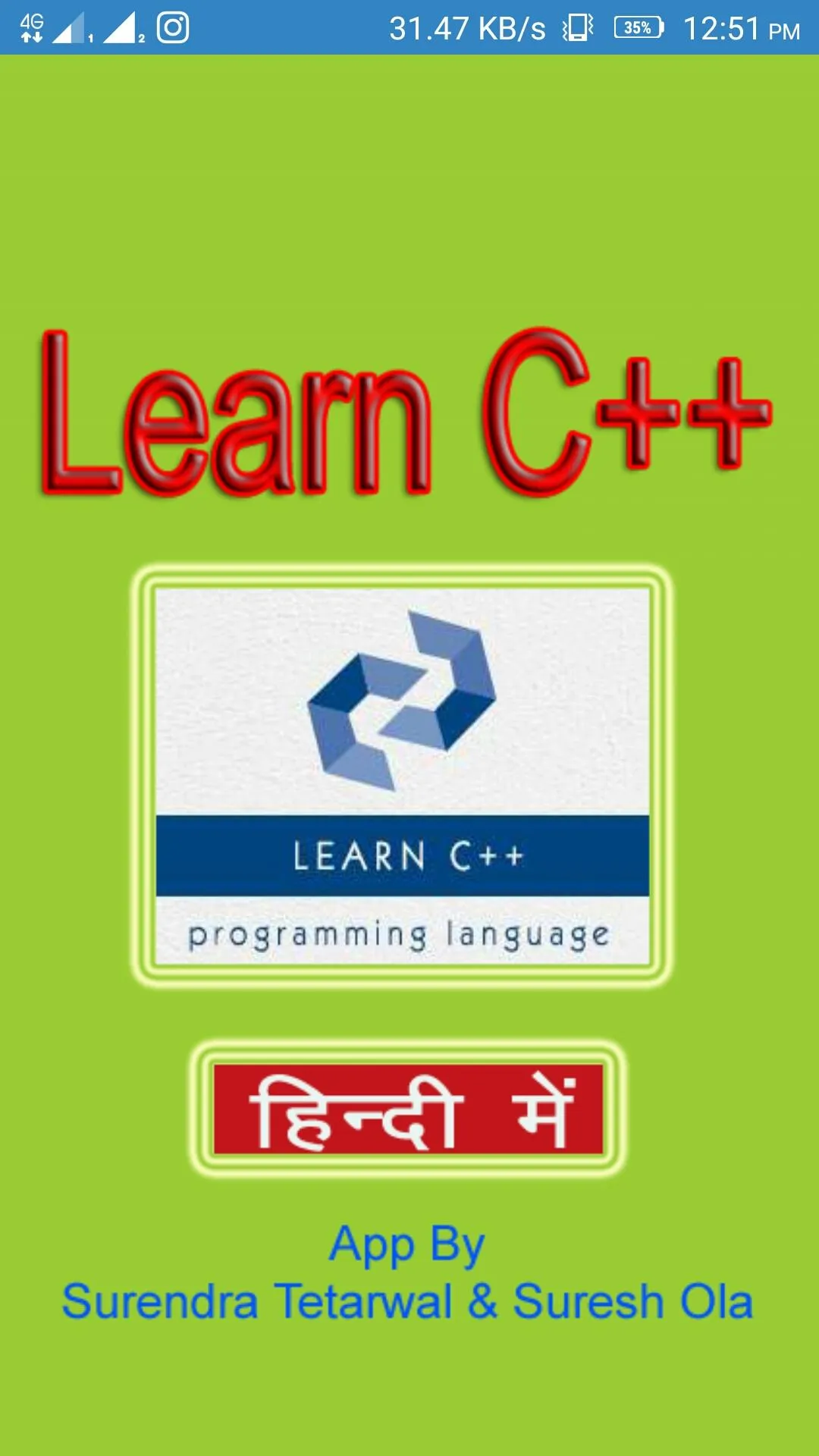 Learn C++ in Hindi | Indus Appstore | Screenshot