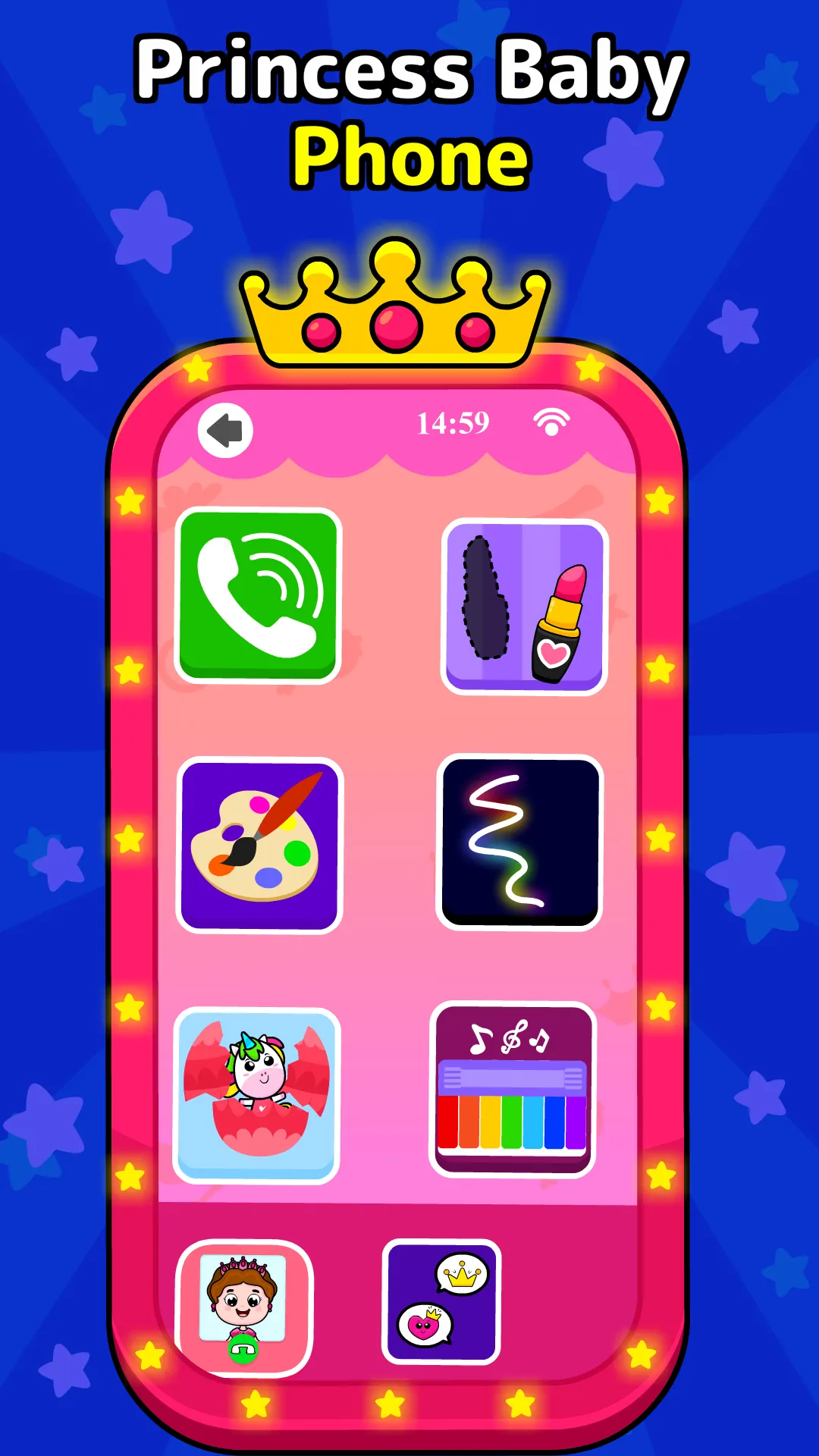 Timpy Baby Princess Phone Game | Indus Appstore | Screenshot