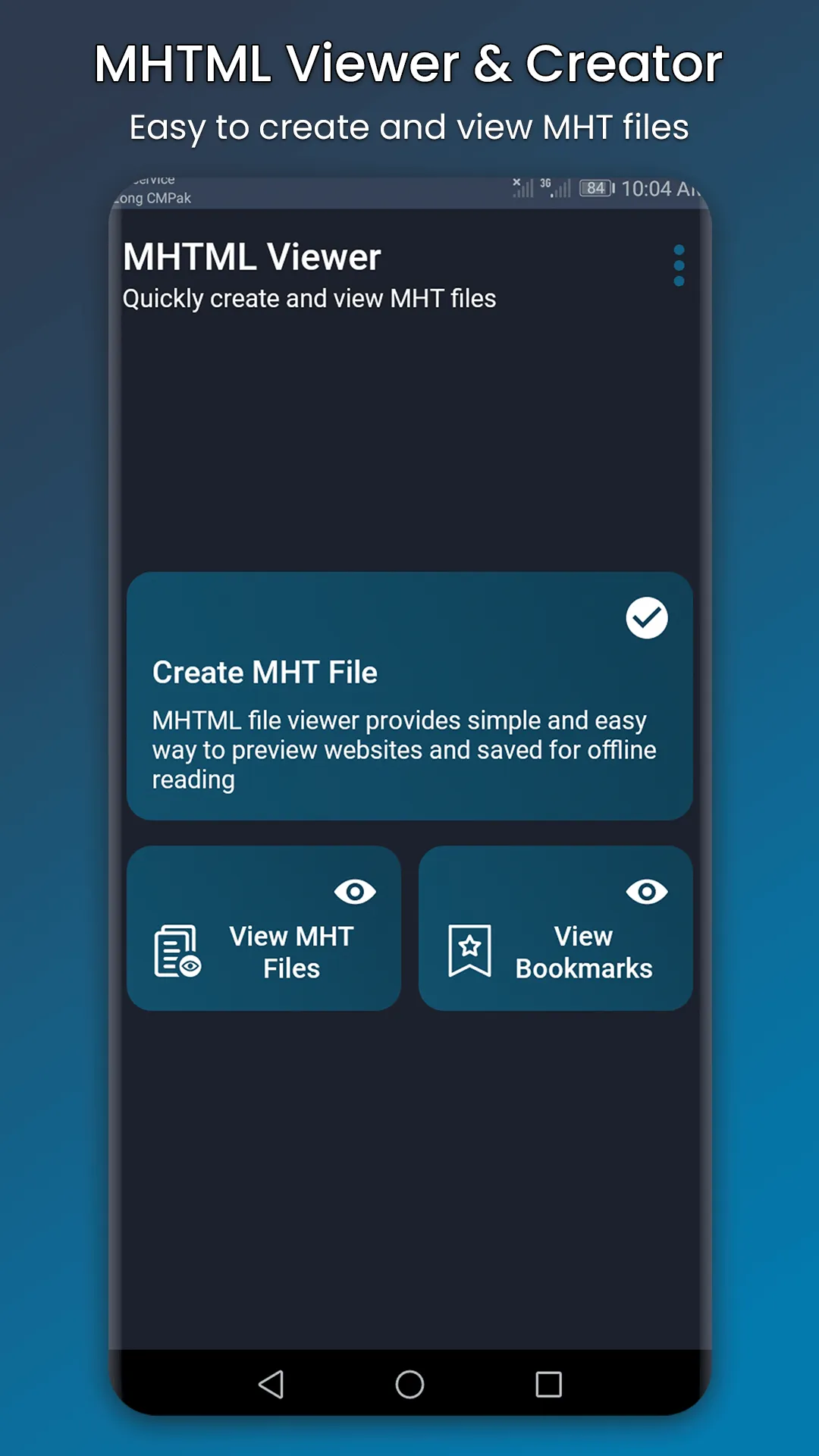 Mhtml Viewer | Indus Appstore | Screenshot