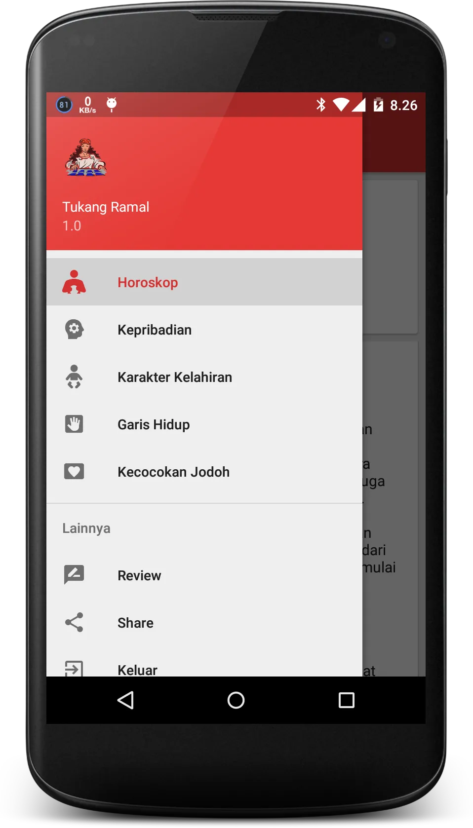 Ramalan Jodoh dan Horoskop | Indus Appstore | Screenshot