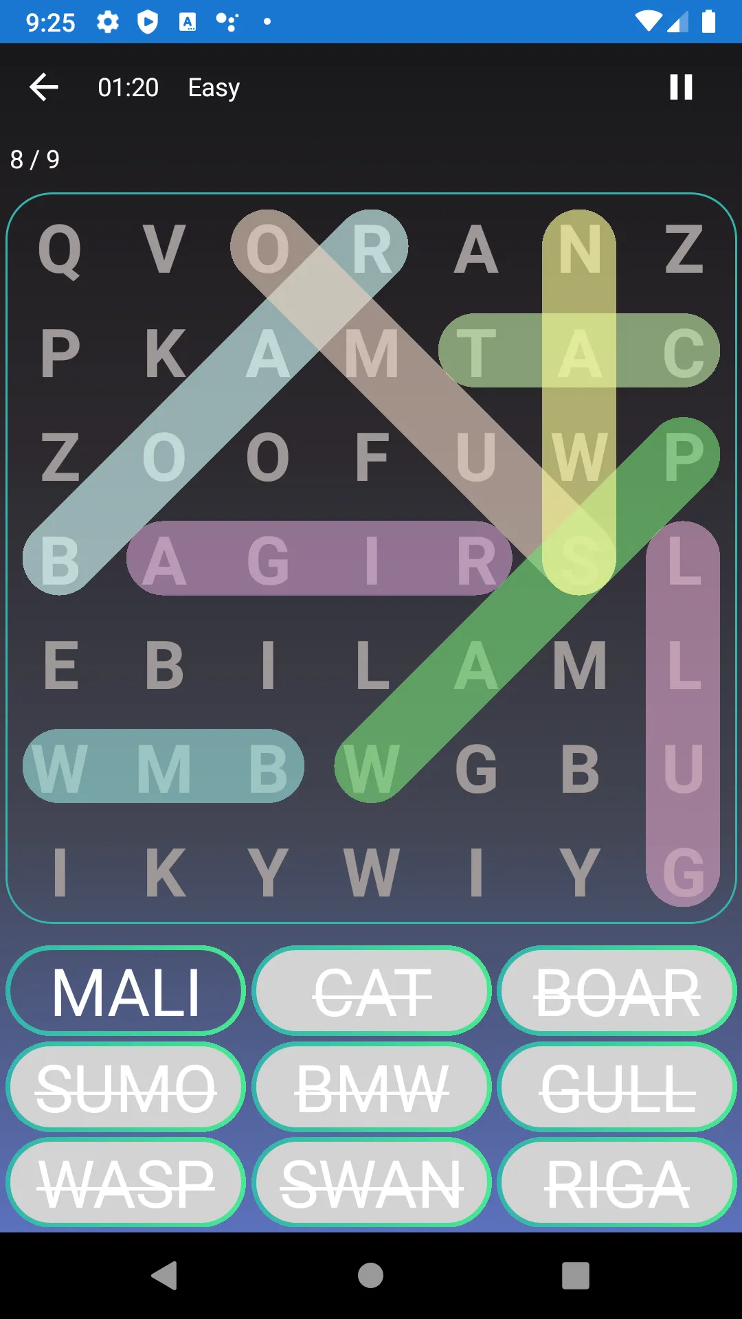 FIND WORDS - OFFLINE WORD SEEK | Indus Appstore | Screenshot