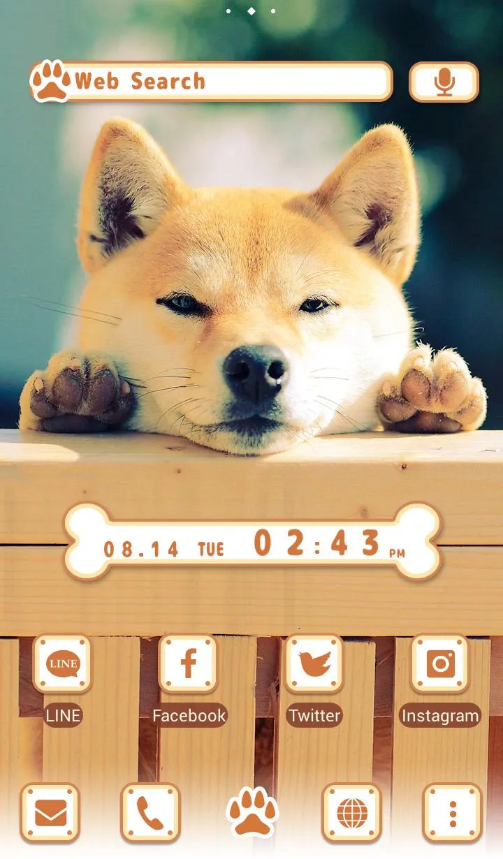 Shiba Sight Theme | Indus Appstore | Screenshot