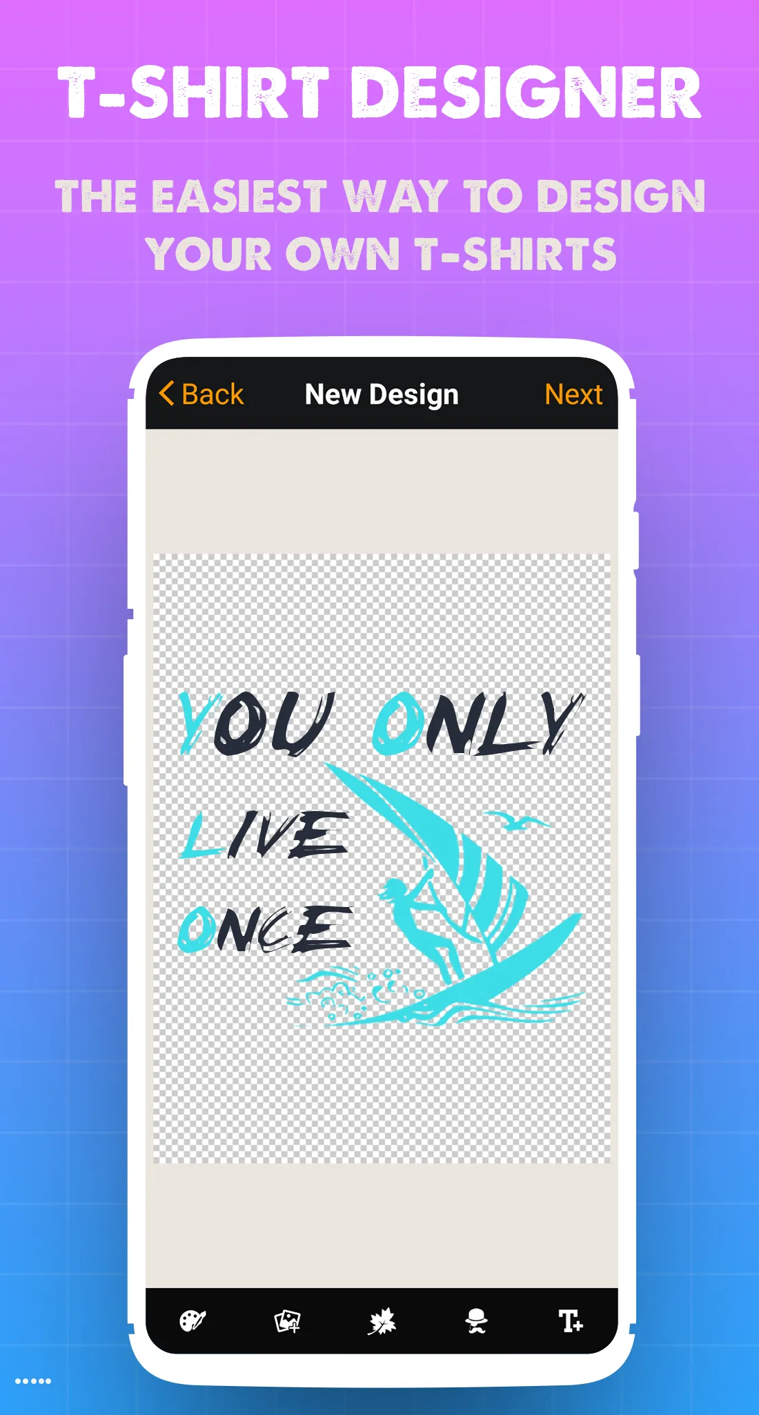 T-shirt design - Clothes Maker | Indus Appstore | Screenshot