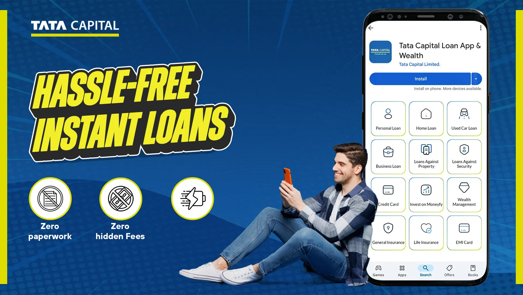 Tata Capital Loan App & Wealth | Indus Appstore | Screenshot