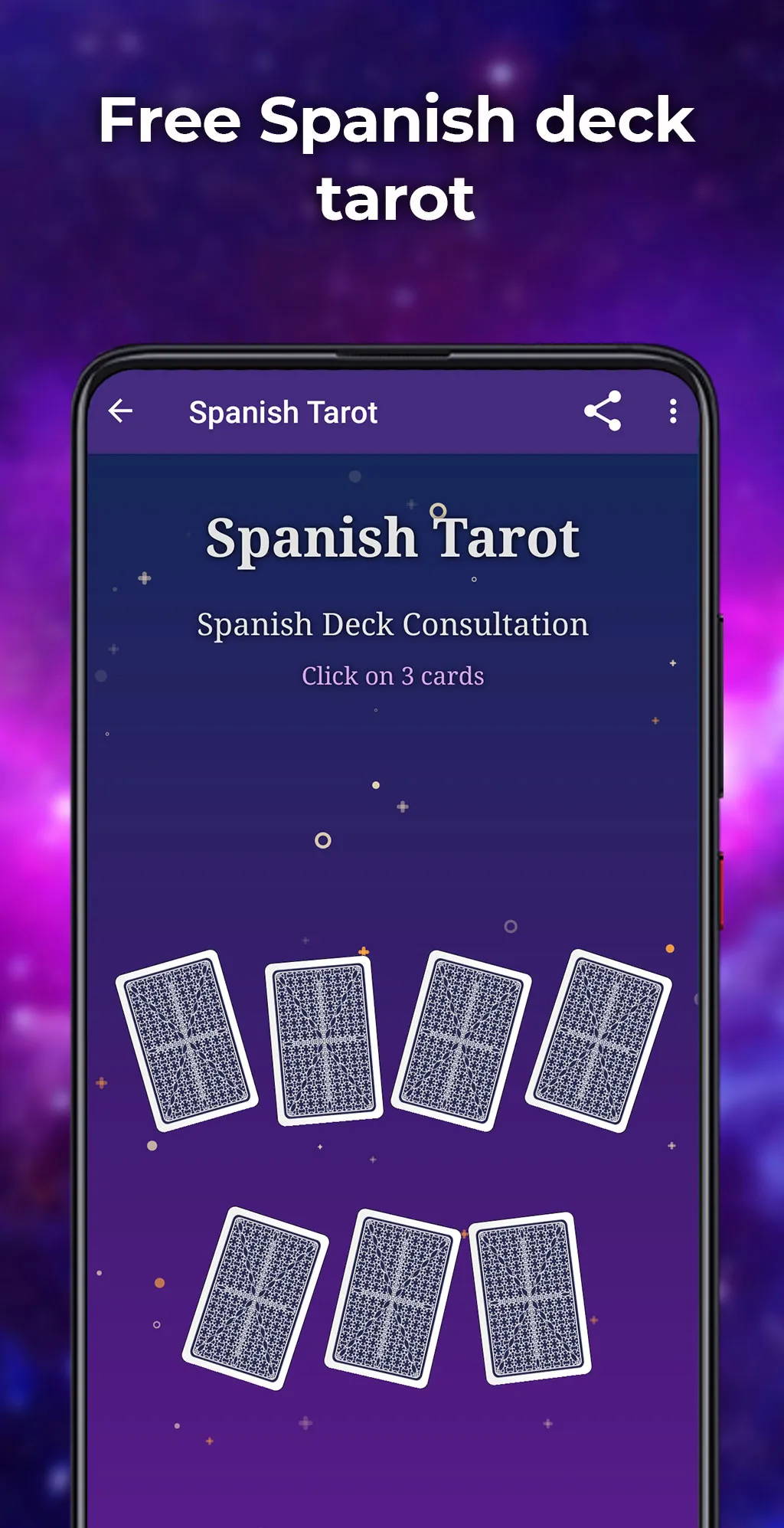 Tarot Spanish Deck - Reading | Indus Appstore | Screenshot