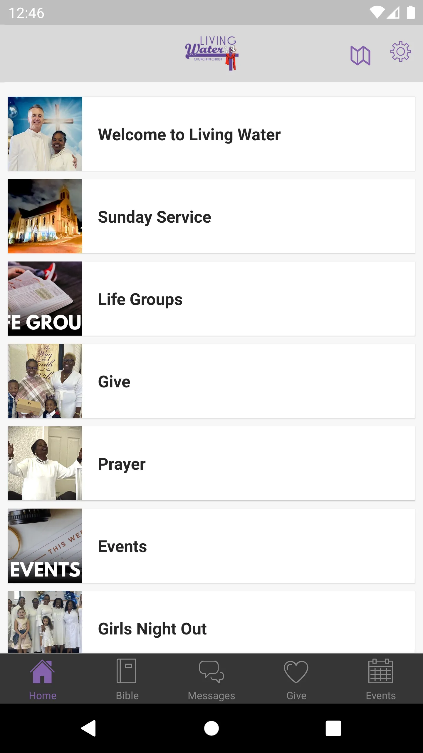 Living Water Church in Christ | Indus Appstore | Screenshot