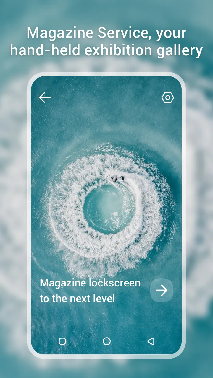 Magazine Lockscreen HiOS | Indus Appstore | Screenshot