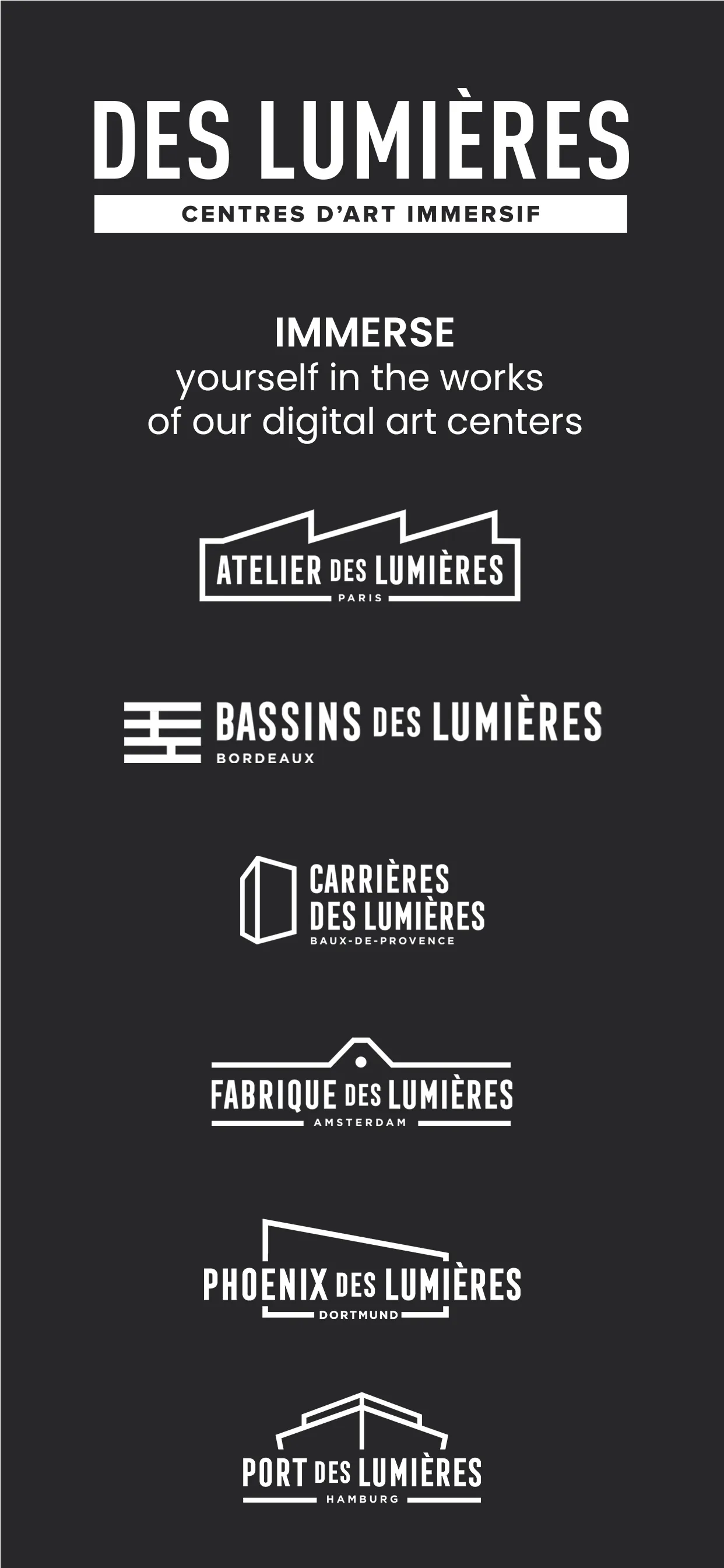 The DES LUMIÈRES art centres | Indus Appstore | Screenshot