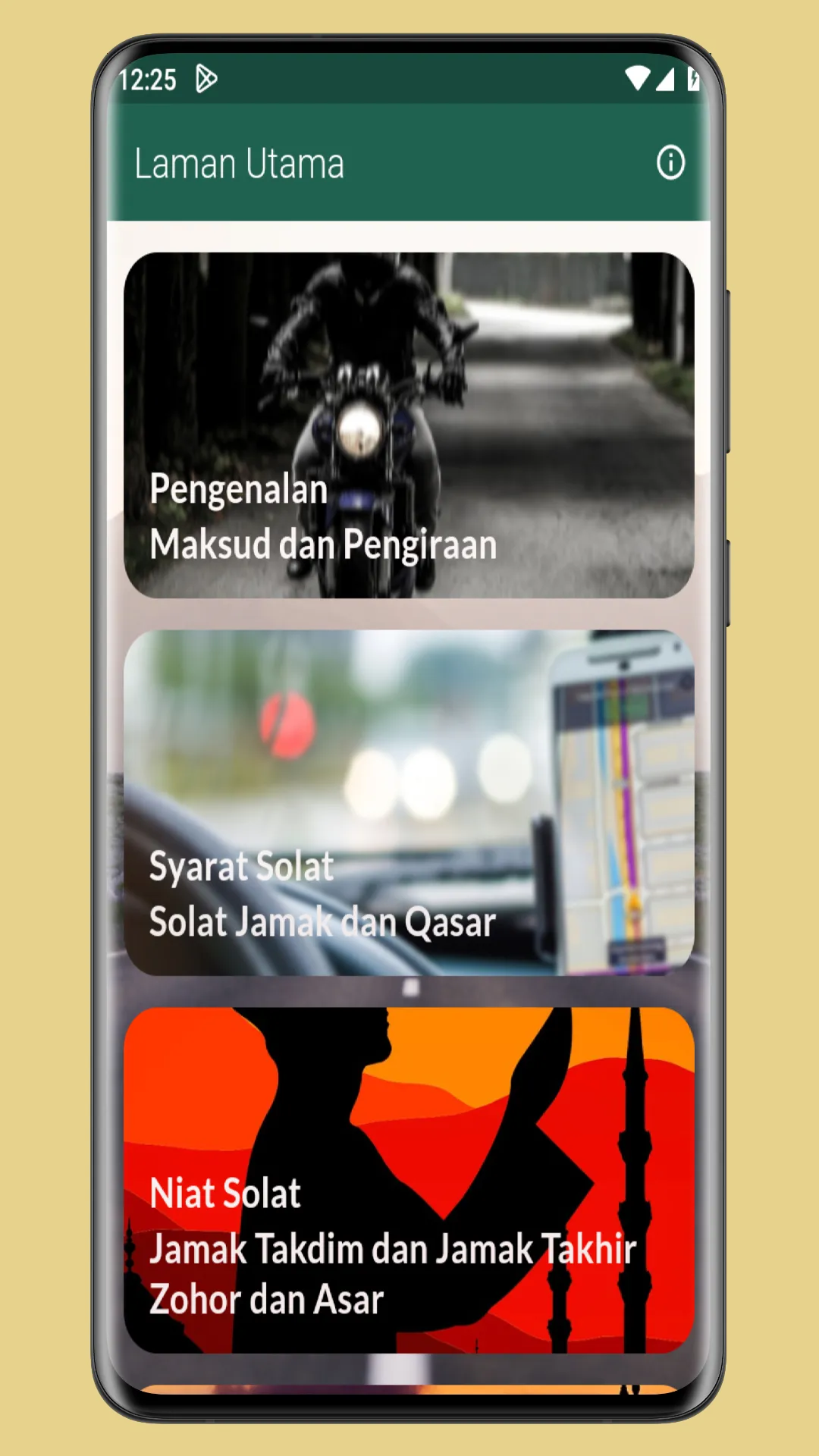 Jom Belajar Solat Jamak Qasar | Indus Appstore | Screenshot