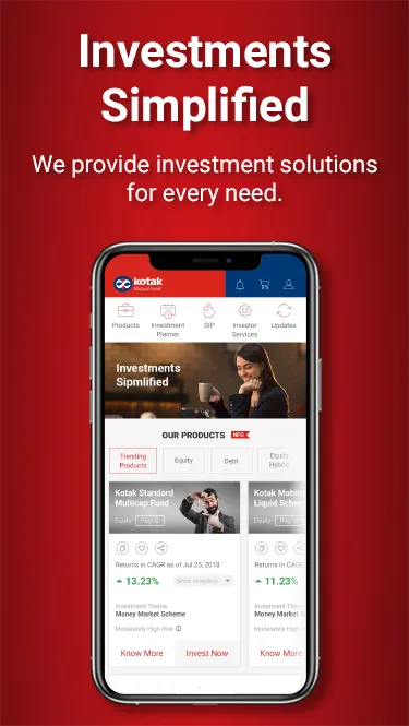 Kotak Mutual Fund: SIP, ELSS | Indus Appstore | Screenshot