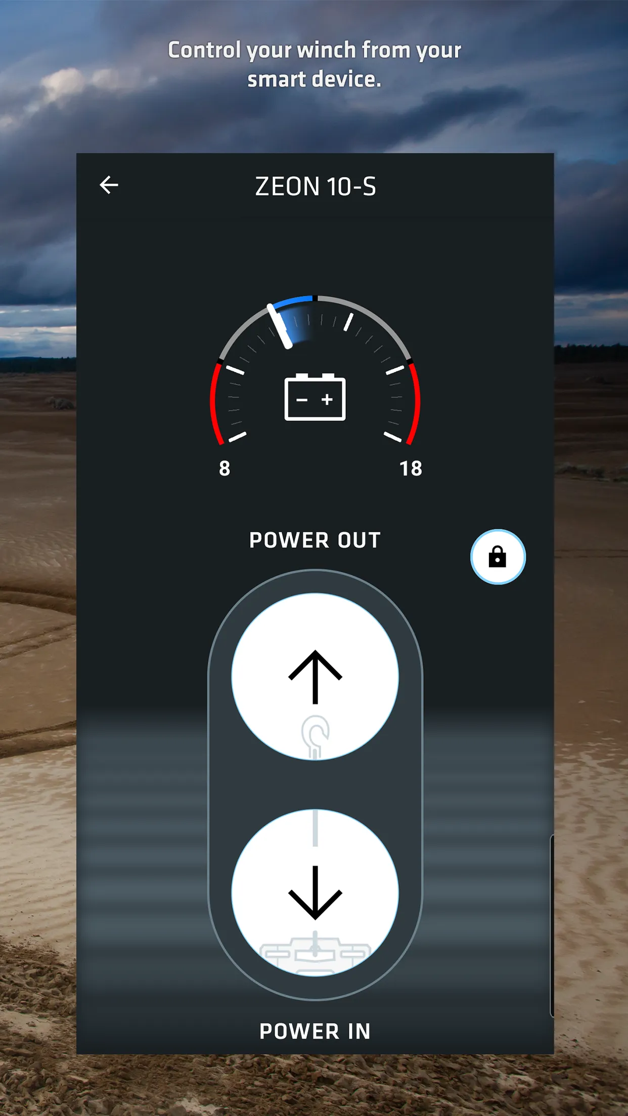 WARN HUB Wireless Control | Indus Appstore | Screenshot