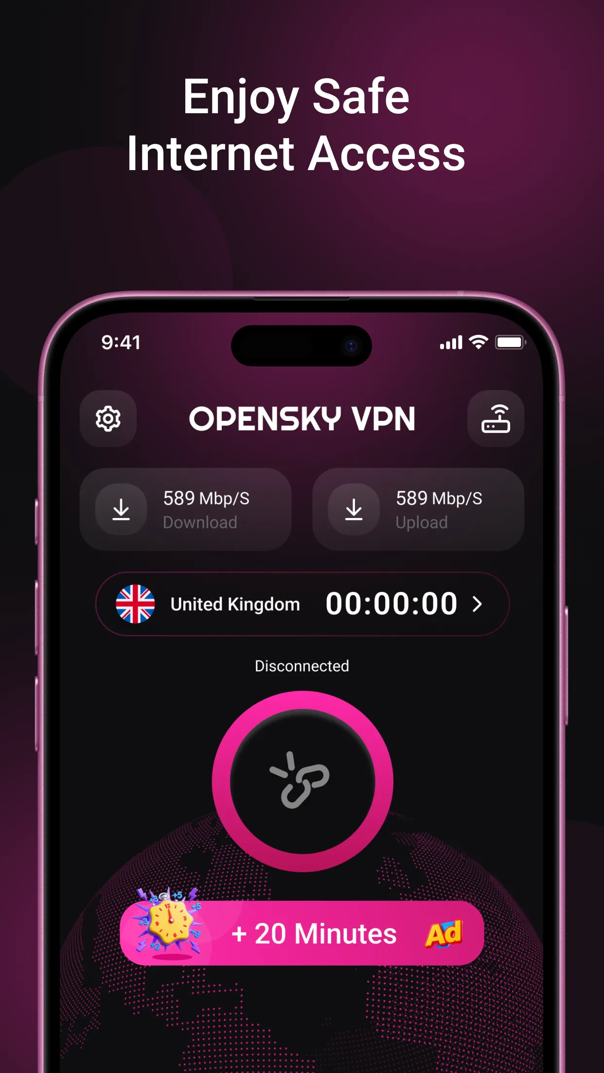 OpenSky VPN | Indus Appstore | Screenshot