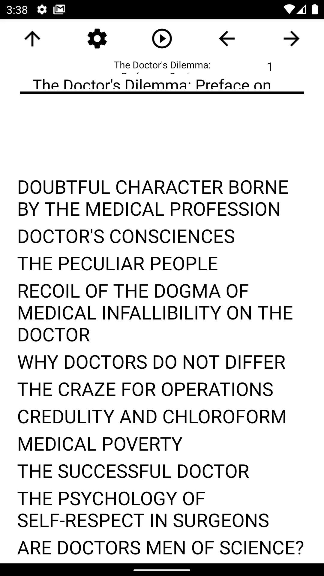 Book, The Doctor's Dilemma: Pr | Indus Appstore | Screenshot